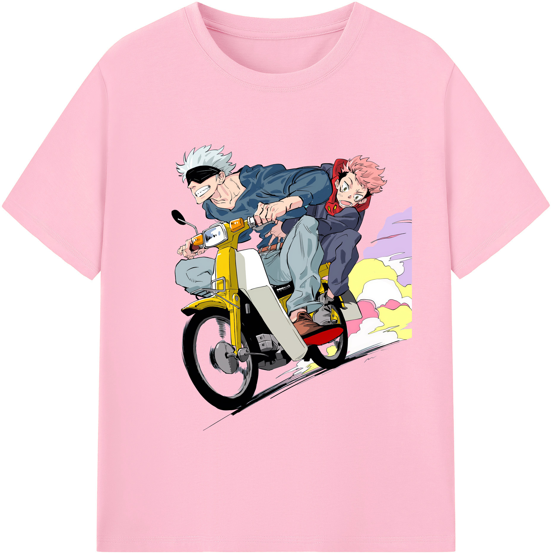 （画像用） 呪術廻戦 Jujutsu Kaisen 綿100％半袖Tシャツ（フロントプリント）