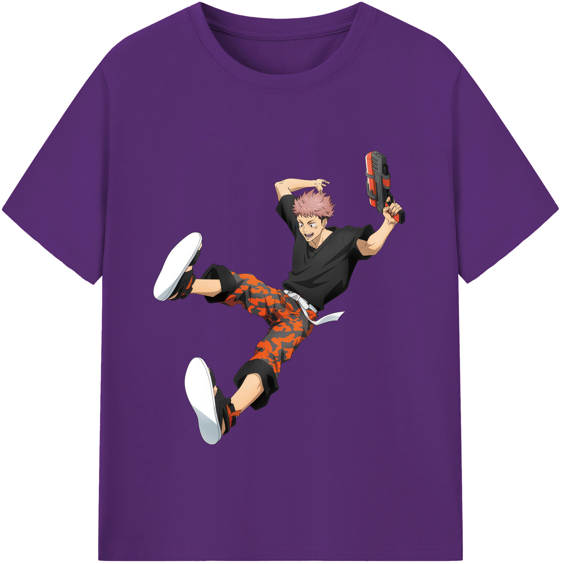 （画像用） 呪術廻戦 Jujutsu Kaisen 綿100％半袖Tシャツ（フロントプリント）
