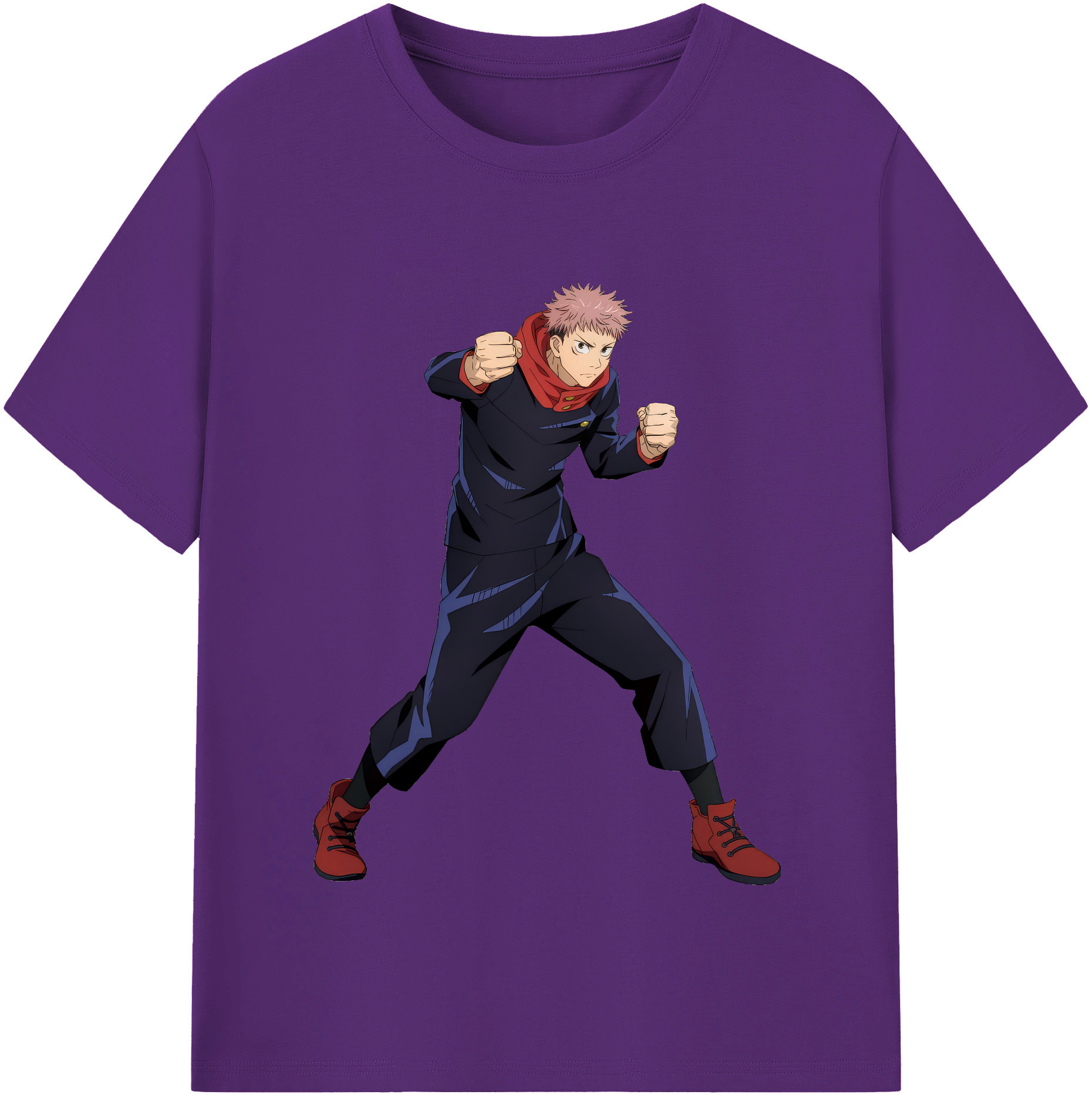 （画像用） 呪術廻戦 Jujutsu Kaisen 綿100％半袖Tシャツ（フロントプリント）