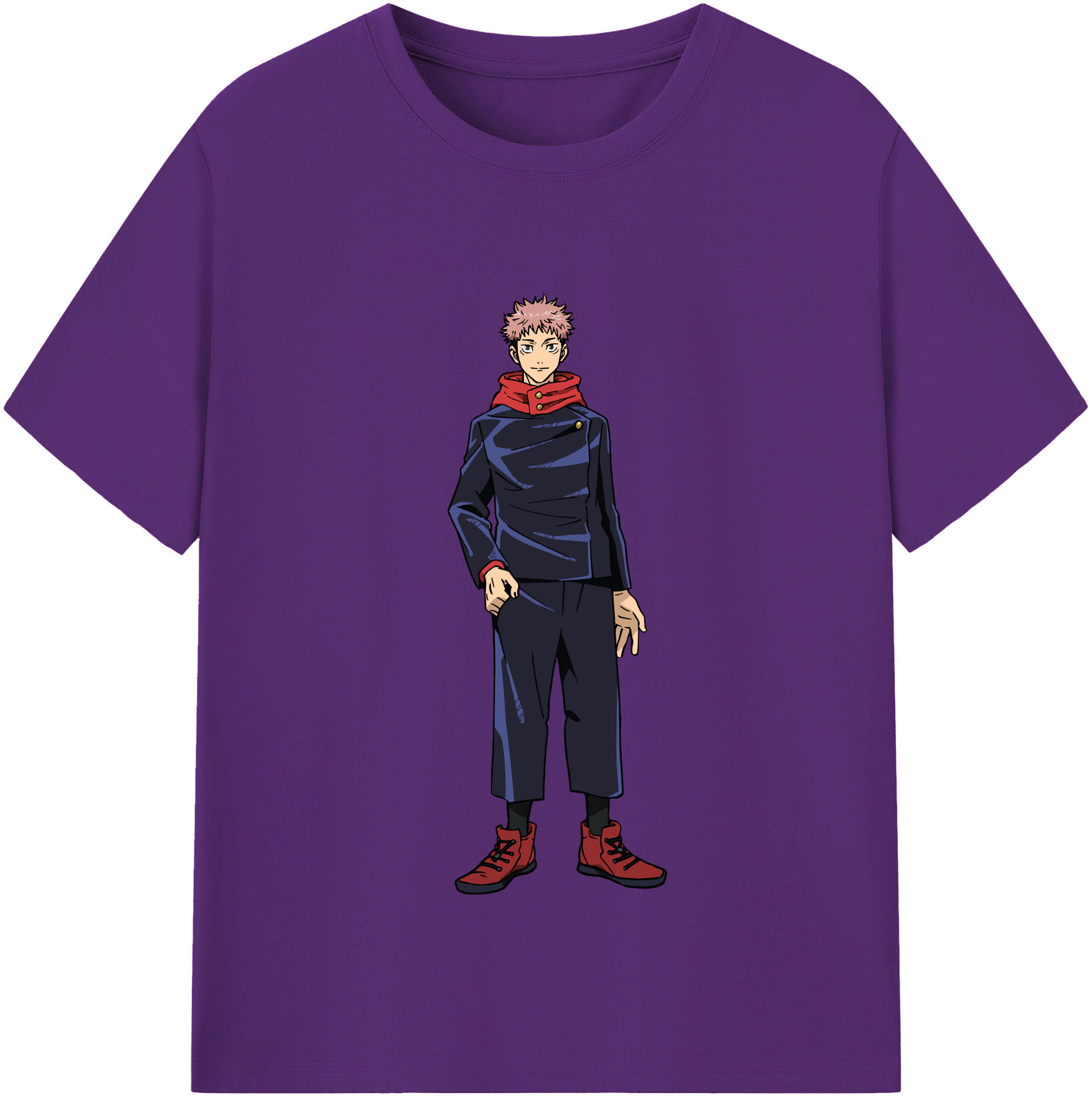 （画像用） 呪術廻戦 Jujutsu Kaisen 綿100％半袖Tシャツ（フロントプリント）