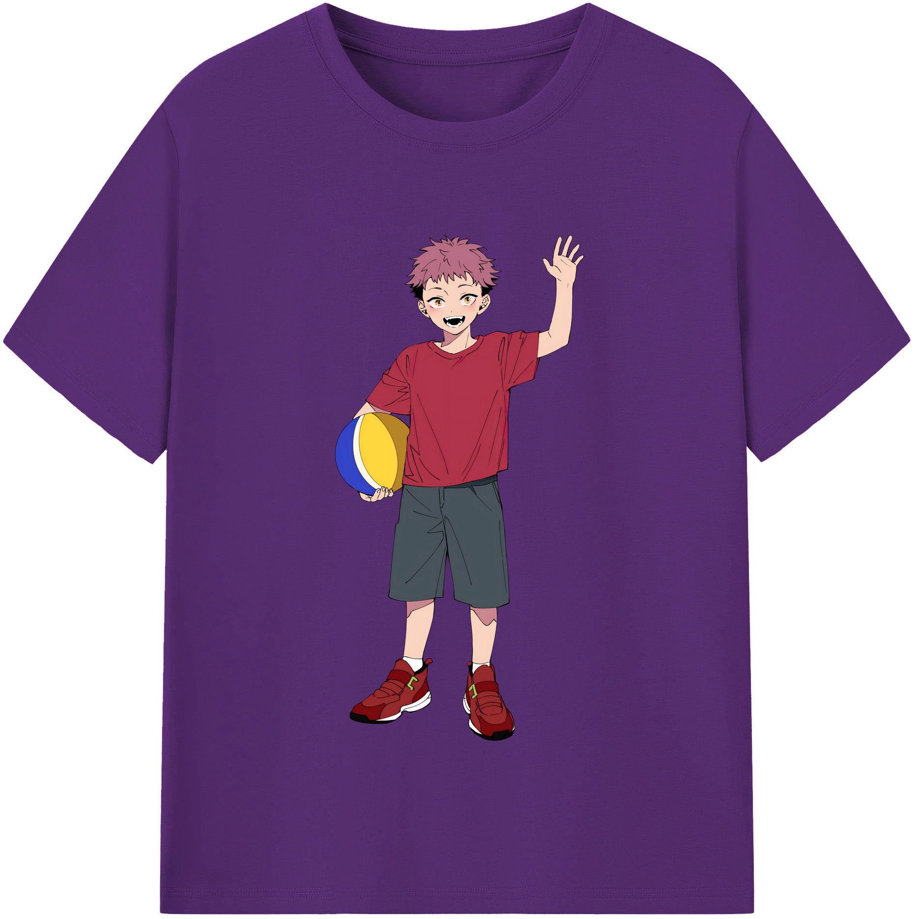 （画像用） 呪術廻戦 Jujutsu Kaisen 綿100％半袖Tシャツ（フロントプリント）