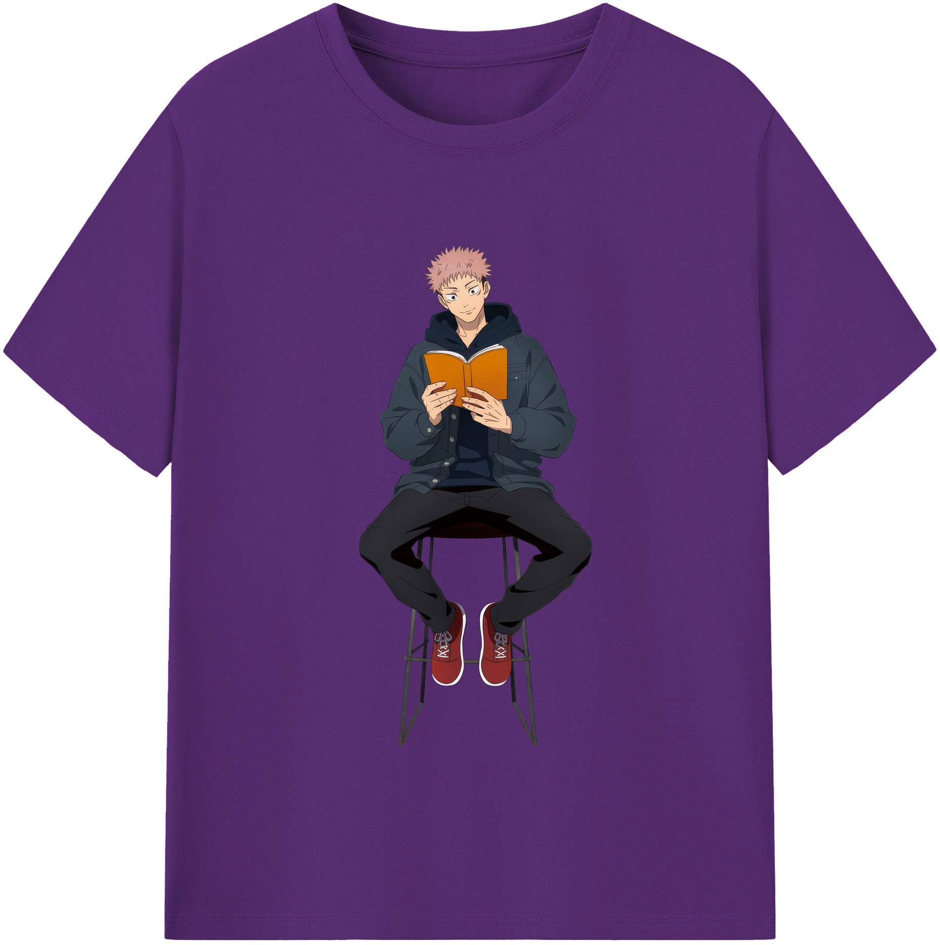（画像用） 呪術廻戦 Jujutsu Kaisen 綿100％半袖Tシャツ（フロントプリント）