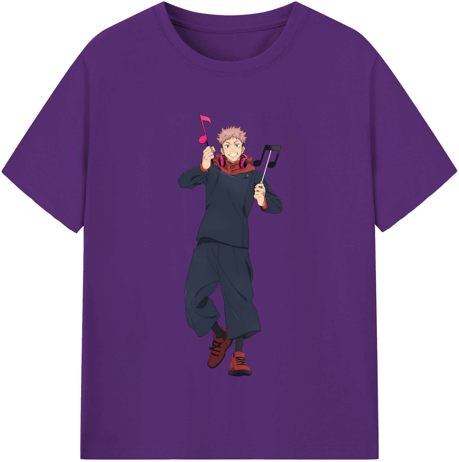 （画像用） 呪術廻戦 Jujutsu Kaisen 綿100％半袖Tシャツ（フロントプリント）