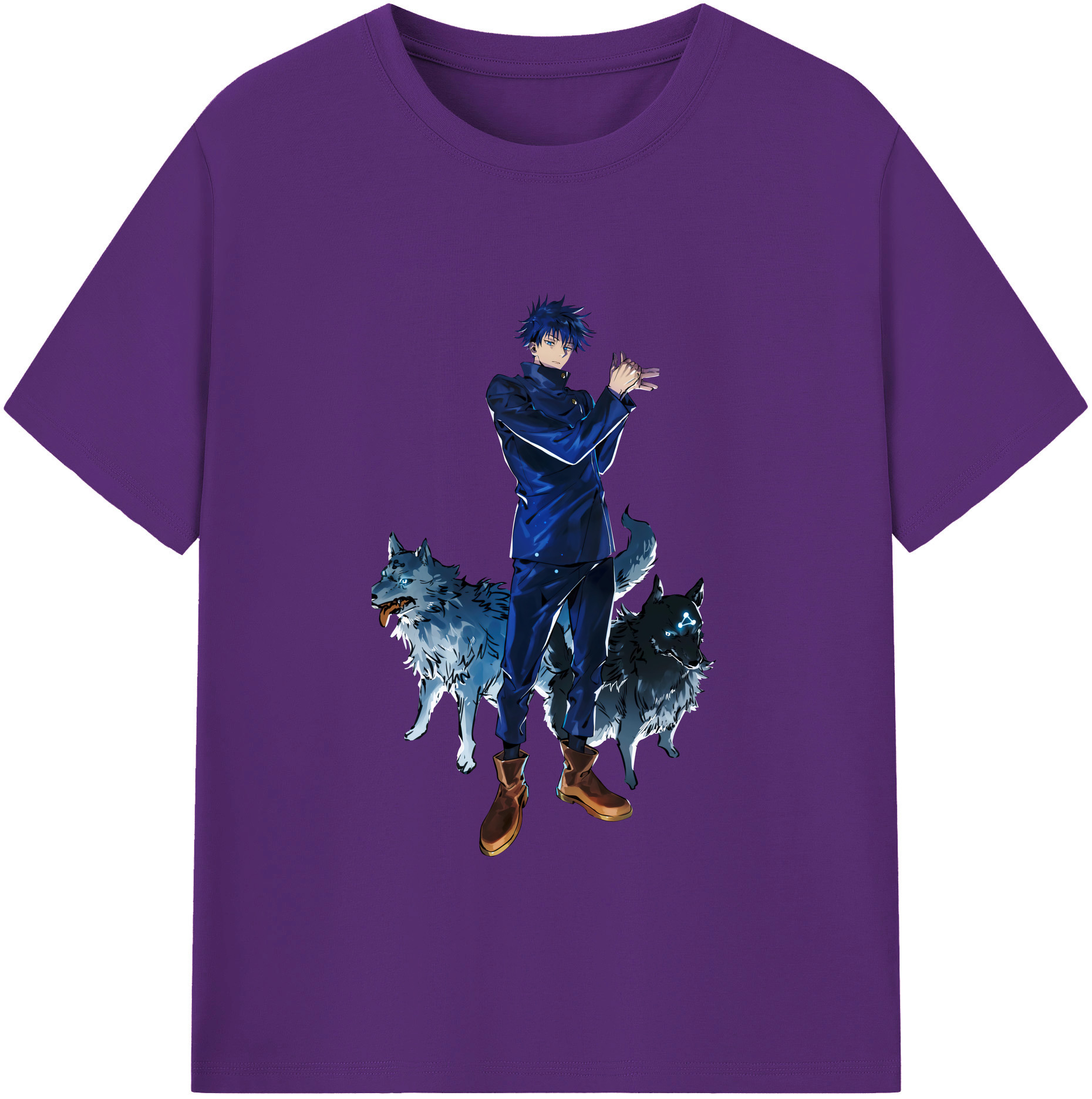 （画像用） 呪術廻戦 Jujutsu Kaisen 綿100％半袖Tシャツ（フロントプリント）