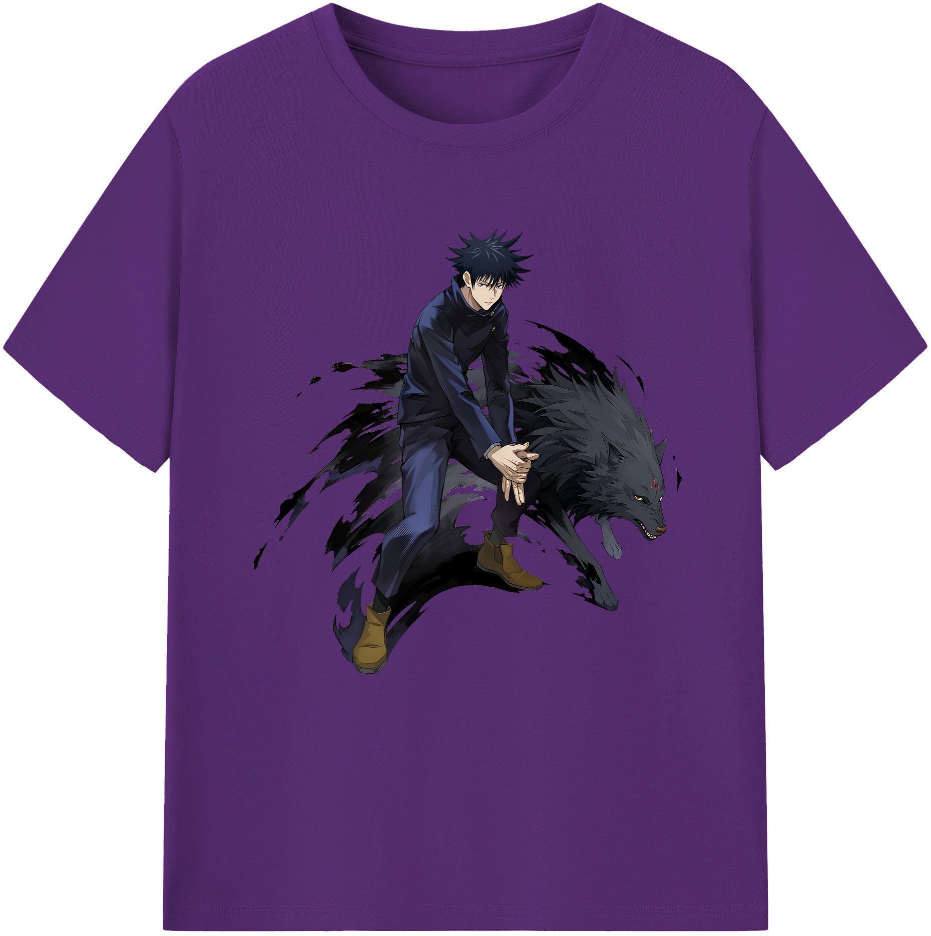 （画像用） 呪術廻戦 Jujutsu Kaisen 綿100％半袖Tシャツ（フロントプリント）