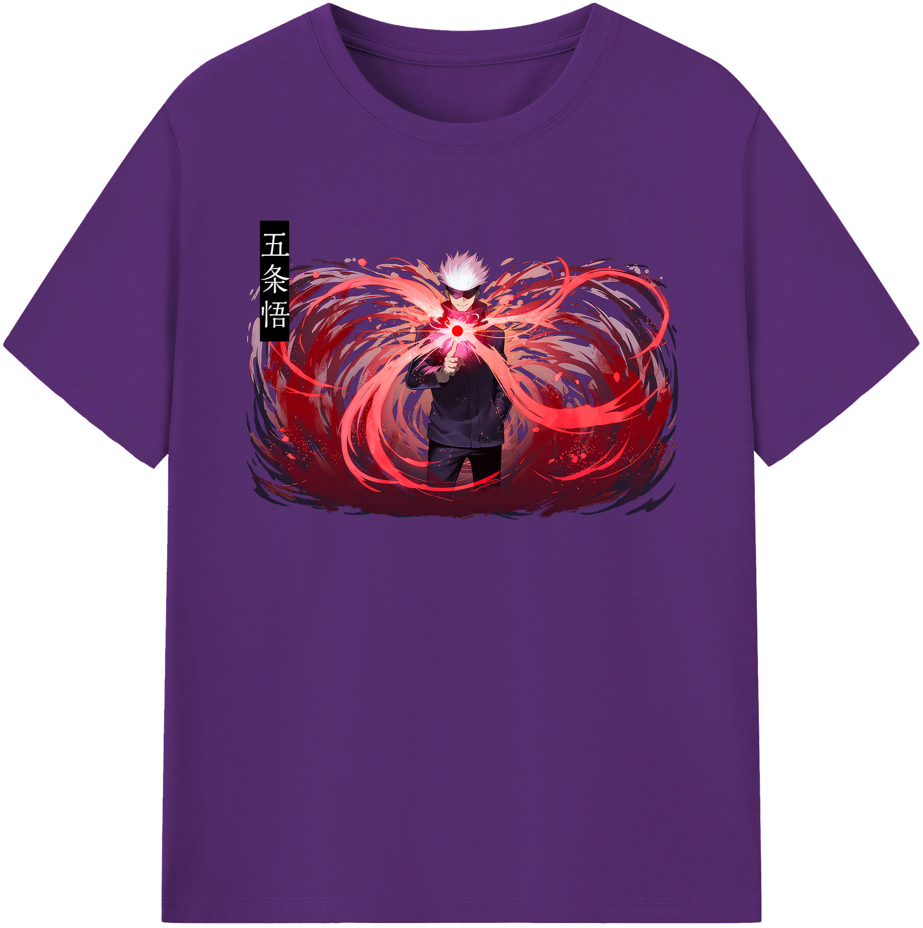 （画像用） 呪術廻戦 Jujutsu Kaisen 綿100％半袖Tシャツ（フロントプリント）