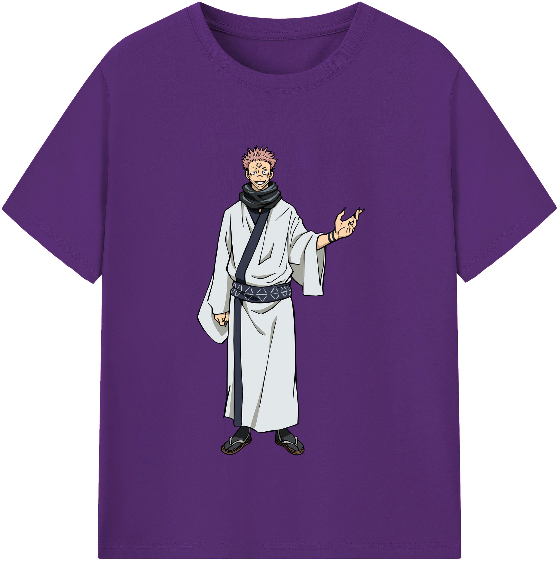 （画像用） 呪術廻戦 Jujutsu Kaisen 綿100％半袖Tシャツ（フロントプリント）