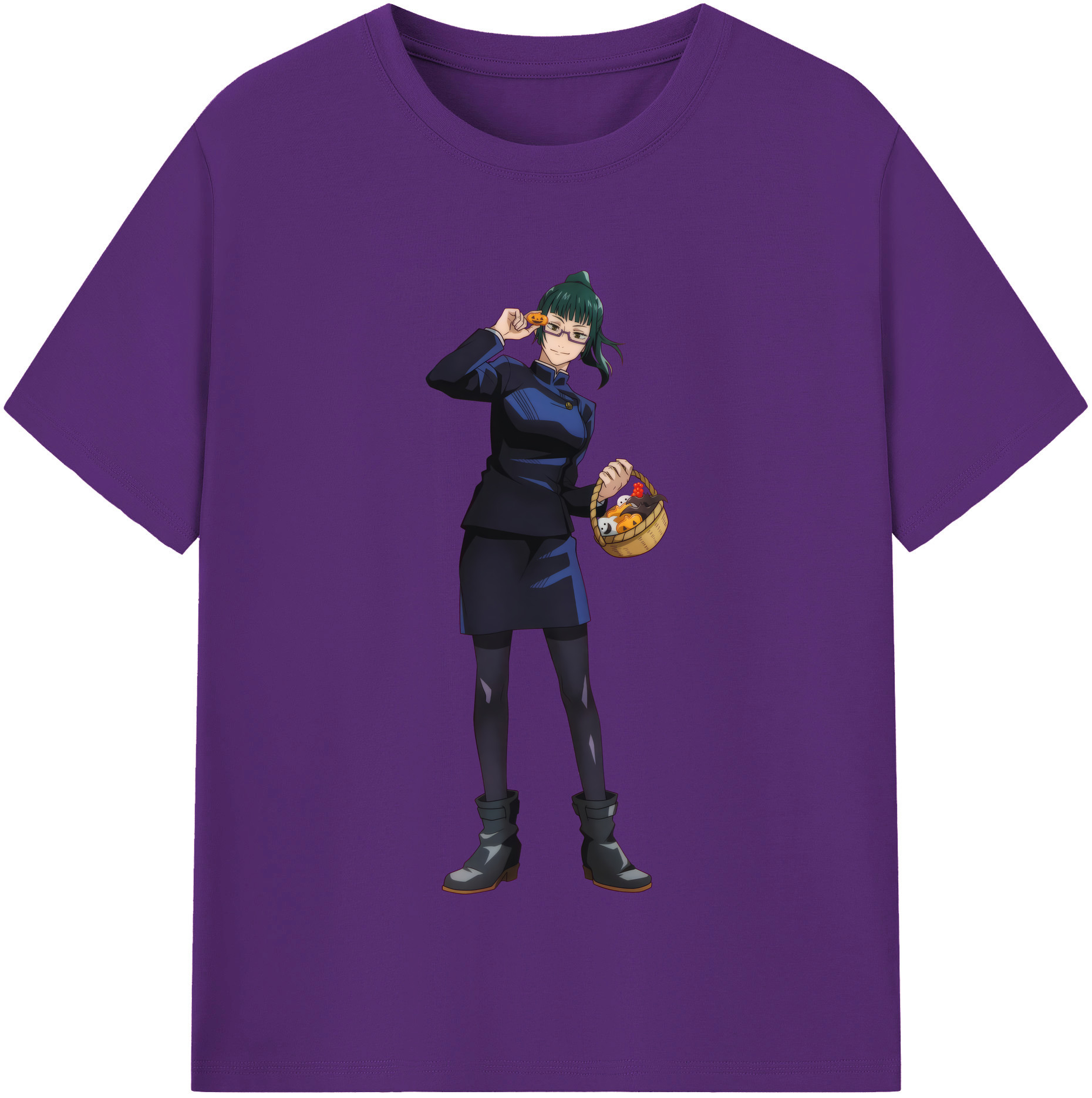 （画像用） 呪術廻戦 Jujutsu Kaisen 綿100％半袖Tシャツ（フロントプリント）