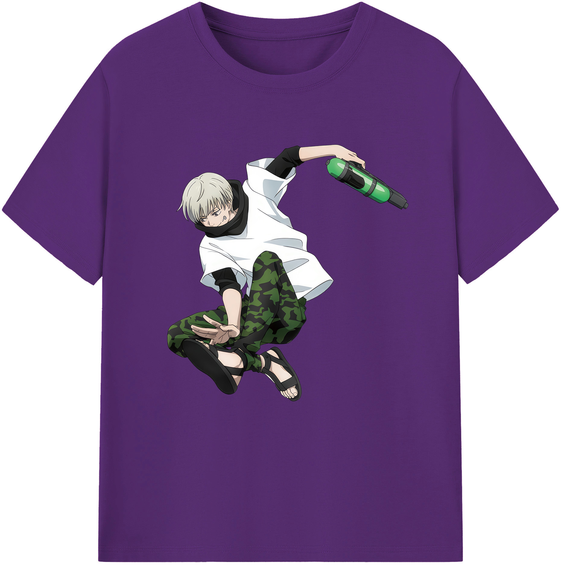 （画像用） 呪術廻戦 Jujutsu Kaisen 綿100％半袖Tシャツ（フロントプリント）