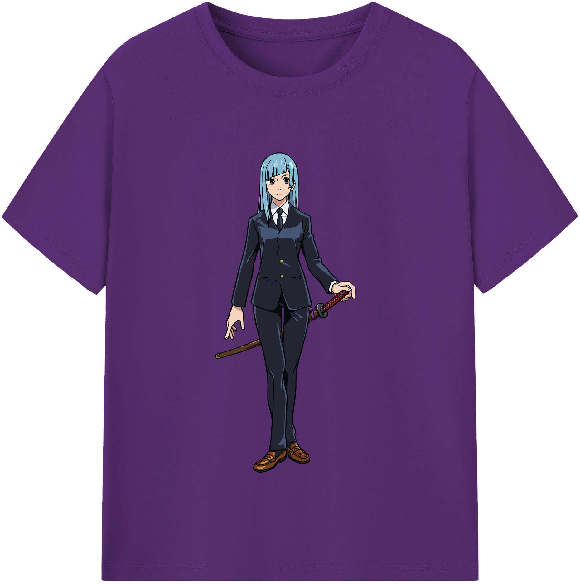 （画像用） 呪術廻戦 Jujutsu Kaisen 綿100％半袖Tシャツ（フロントプリント）
