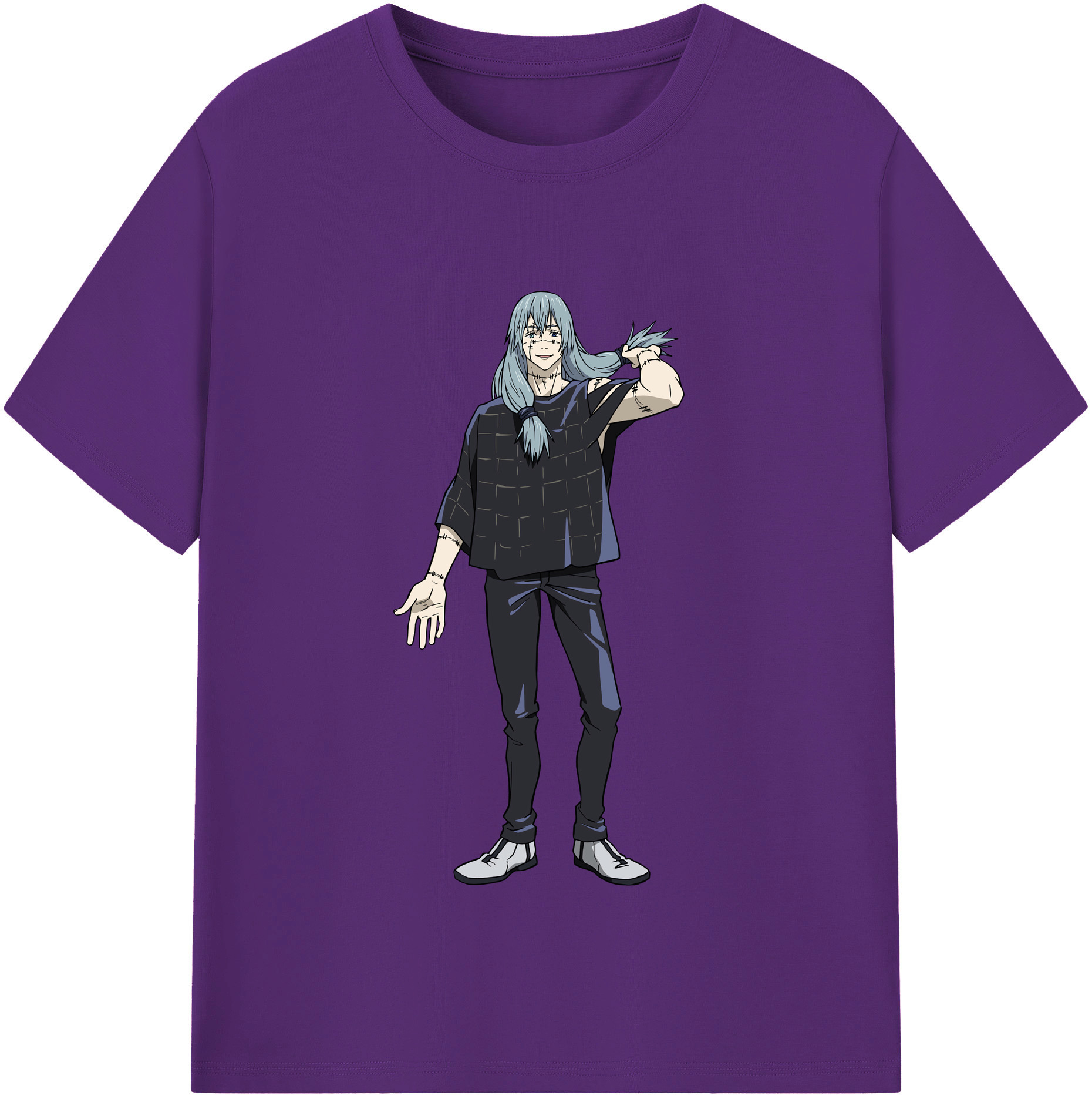 （画像用） 呪術廻戦 Jujutsu Kaisen 綿100％半袖Tシャツ（フロントプリント）