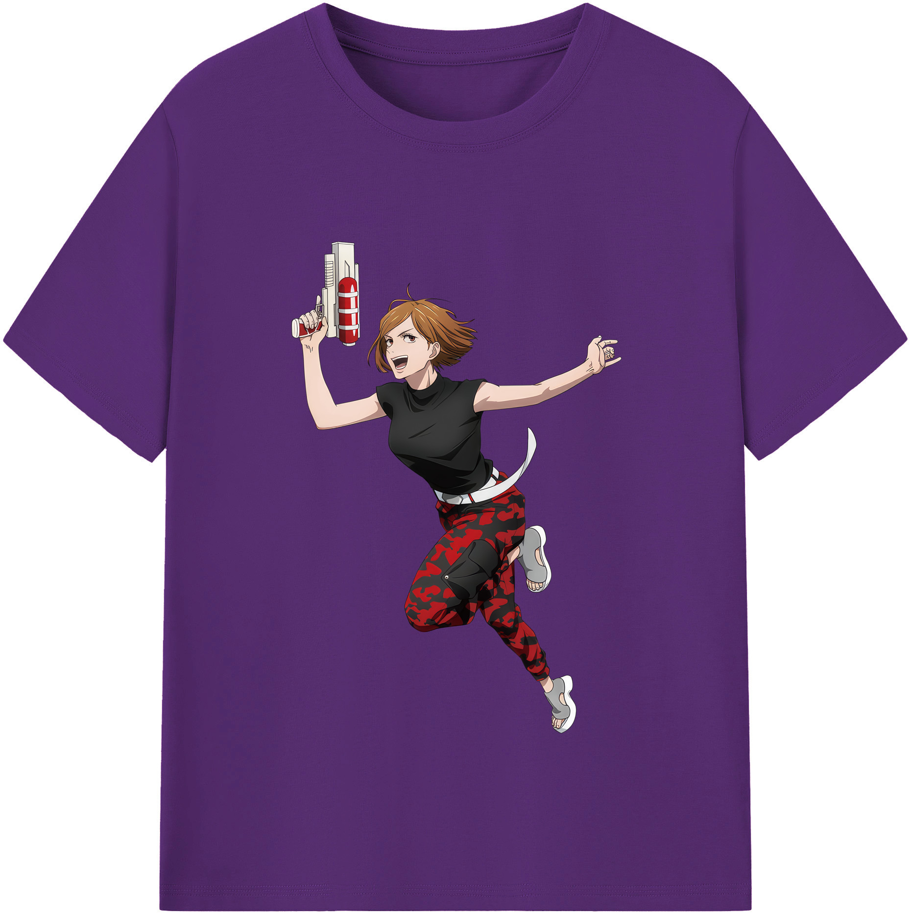 （画像用） 呪術廻戦 Jujutsu Kaisen 綿100％半袖Tシャツ（フロントプリント）