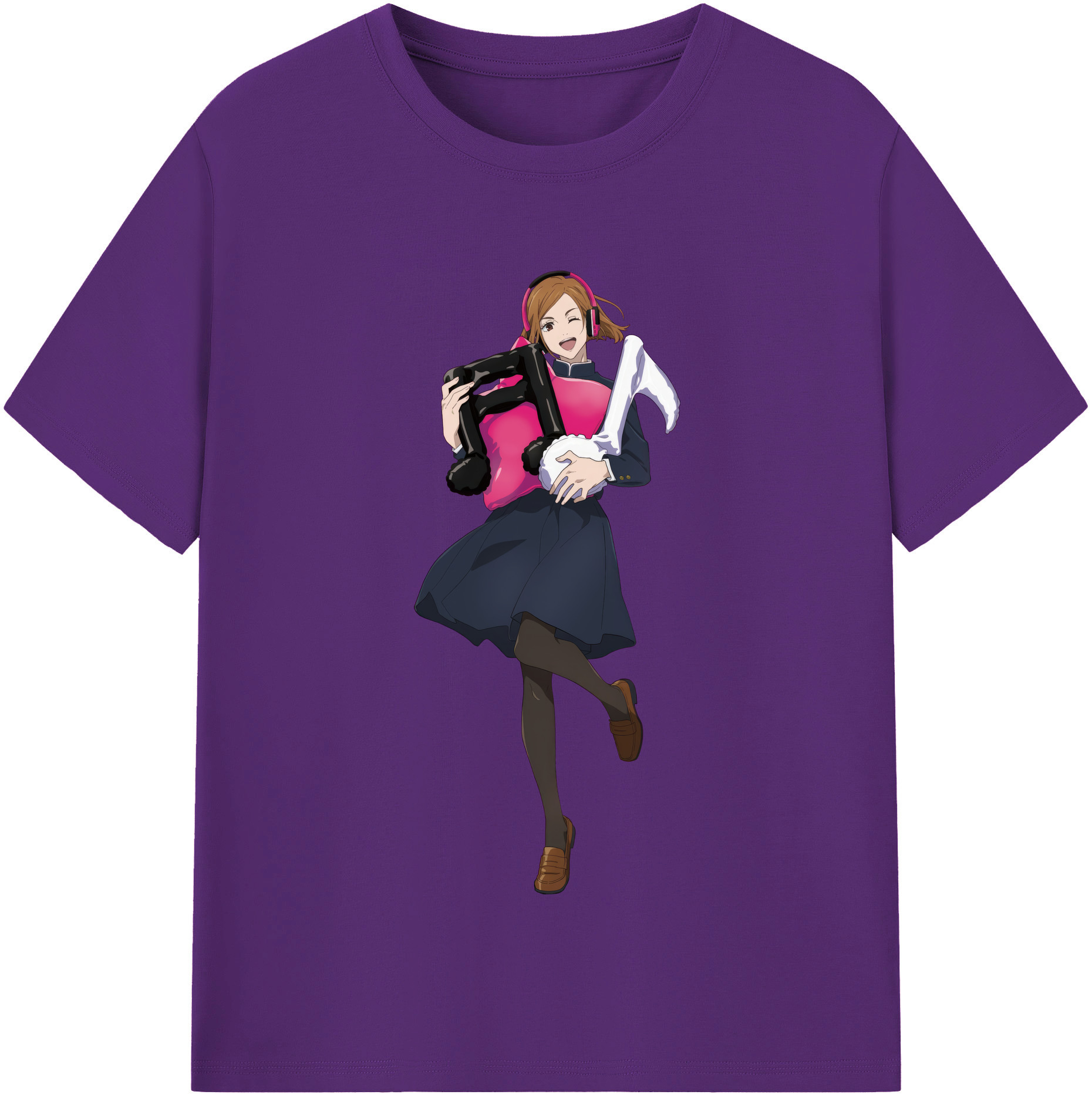 （画像用） 呪術廻戦 Jujutsu Kaisen 綿100％半袖Tシャツ（フロントプリント）