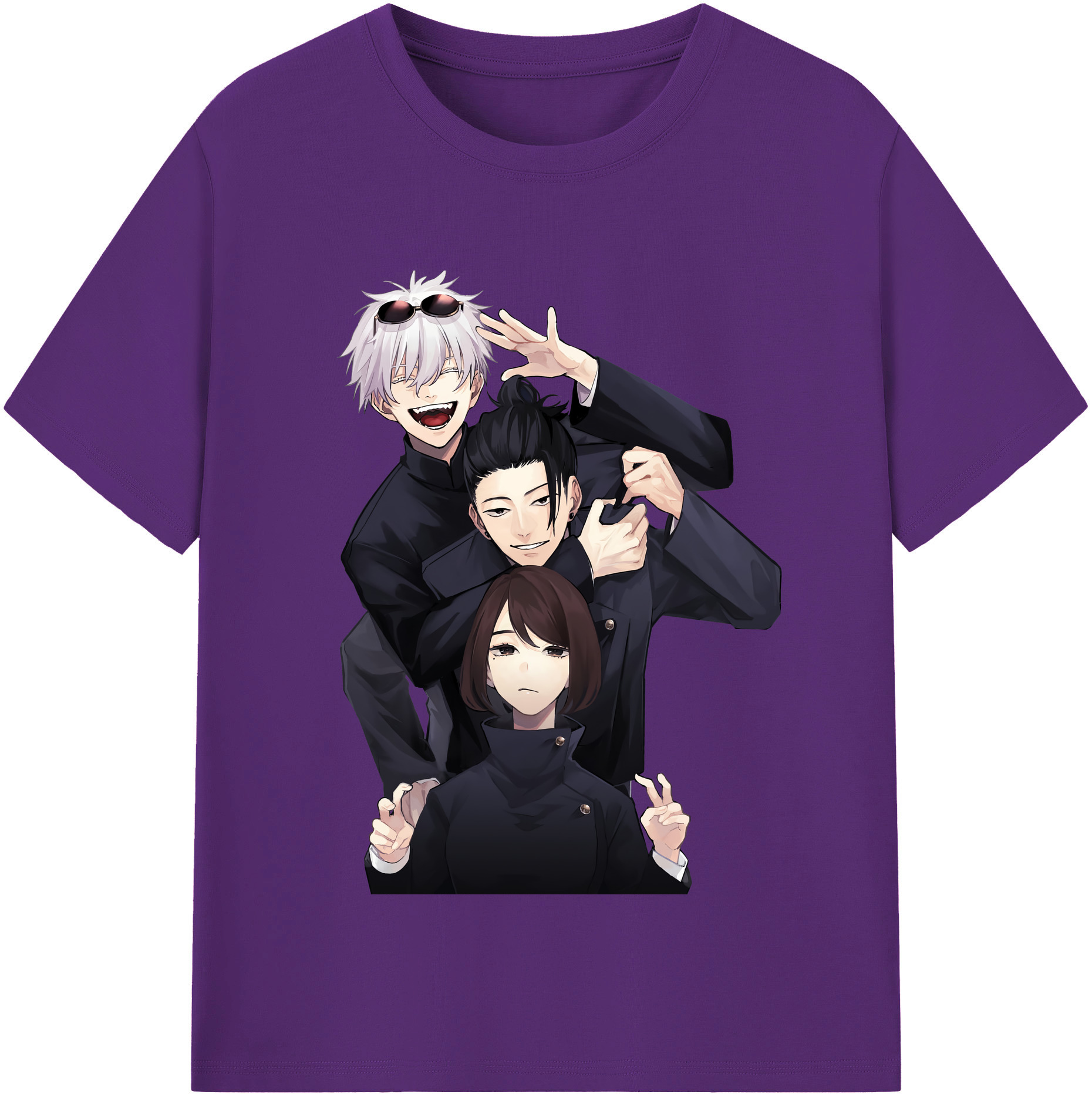 （画像用） 呪術廻戦 Jujutsu Kaisen 綿100％半袖Tシャツ（フロントプリント）