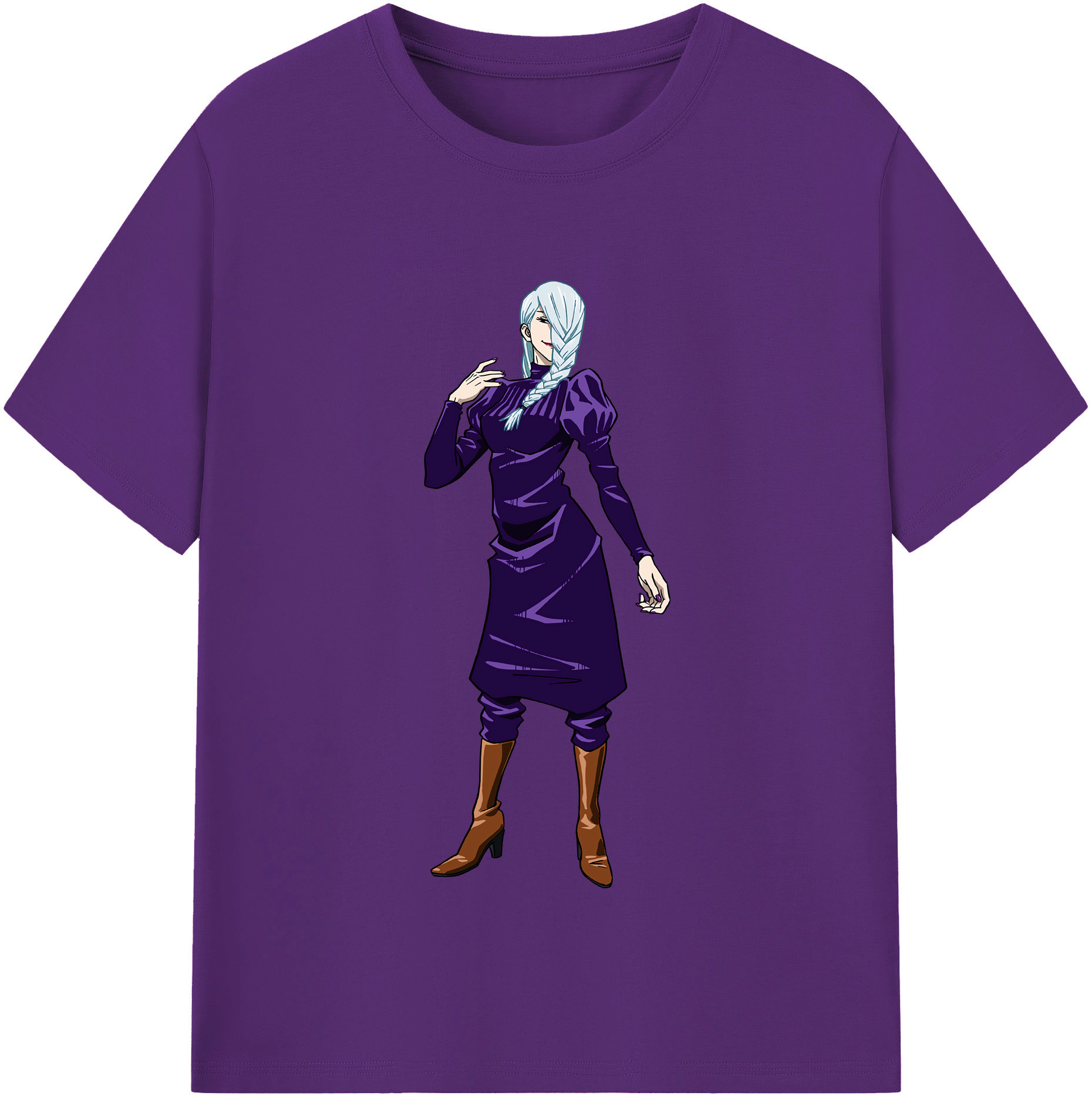 （画像用） 呪術廻戦 Jujutsu Kaisen 綿100％半袖Tシャツ（フロントプリント）