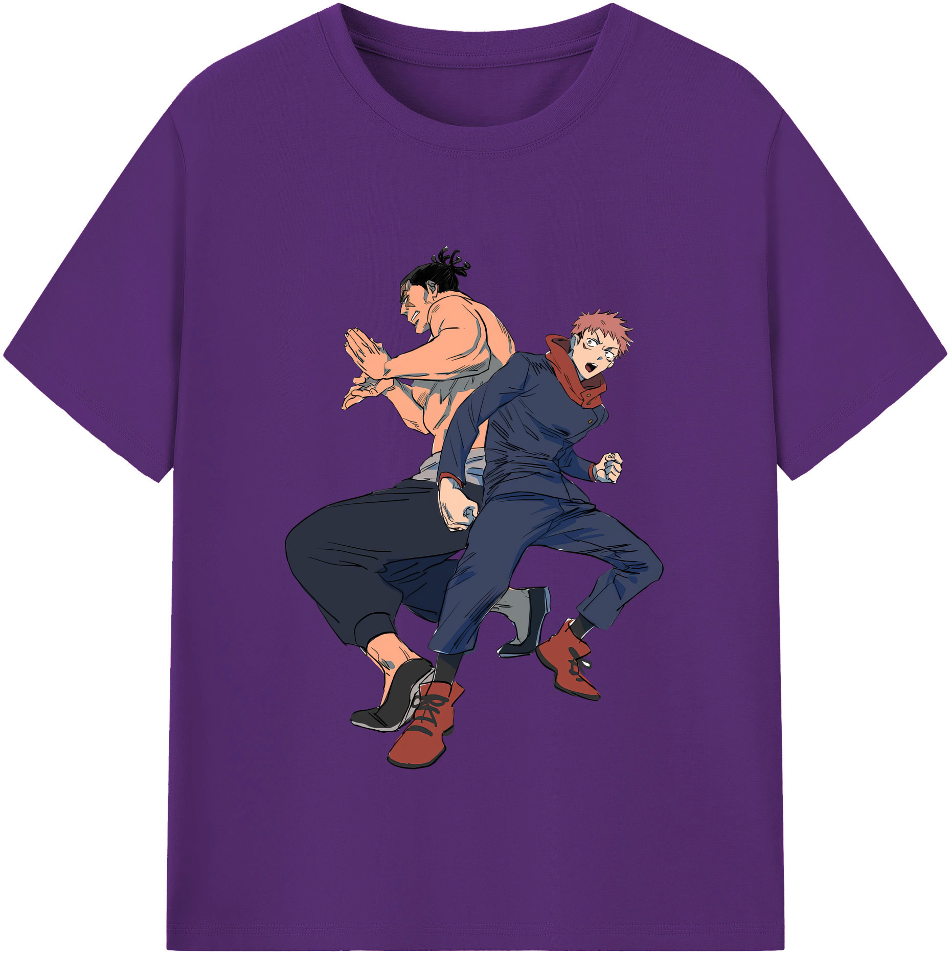 （画像用） 呪術廻戦 Jujutsu Kaisen 綿100％半袖Tシャツ（フロントプリント）