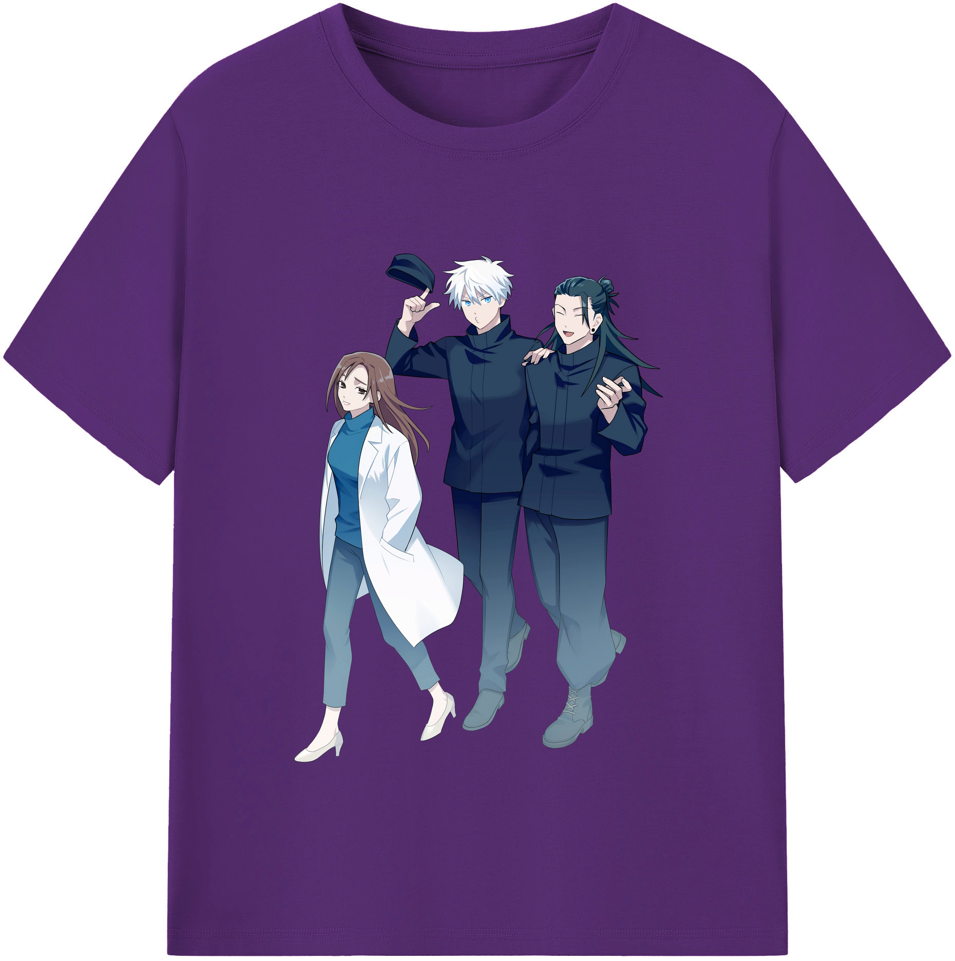 （画像用） 呪術廻戦 Jujutsu Kaisen 綿100％半袖Tシャツ（フロントプリント）
