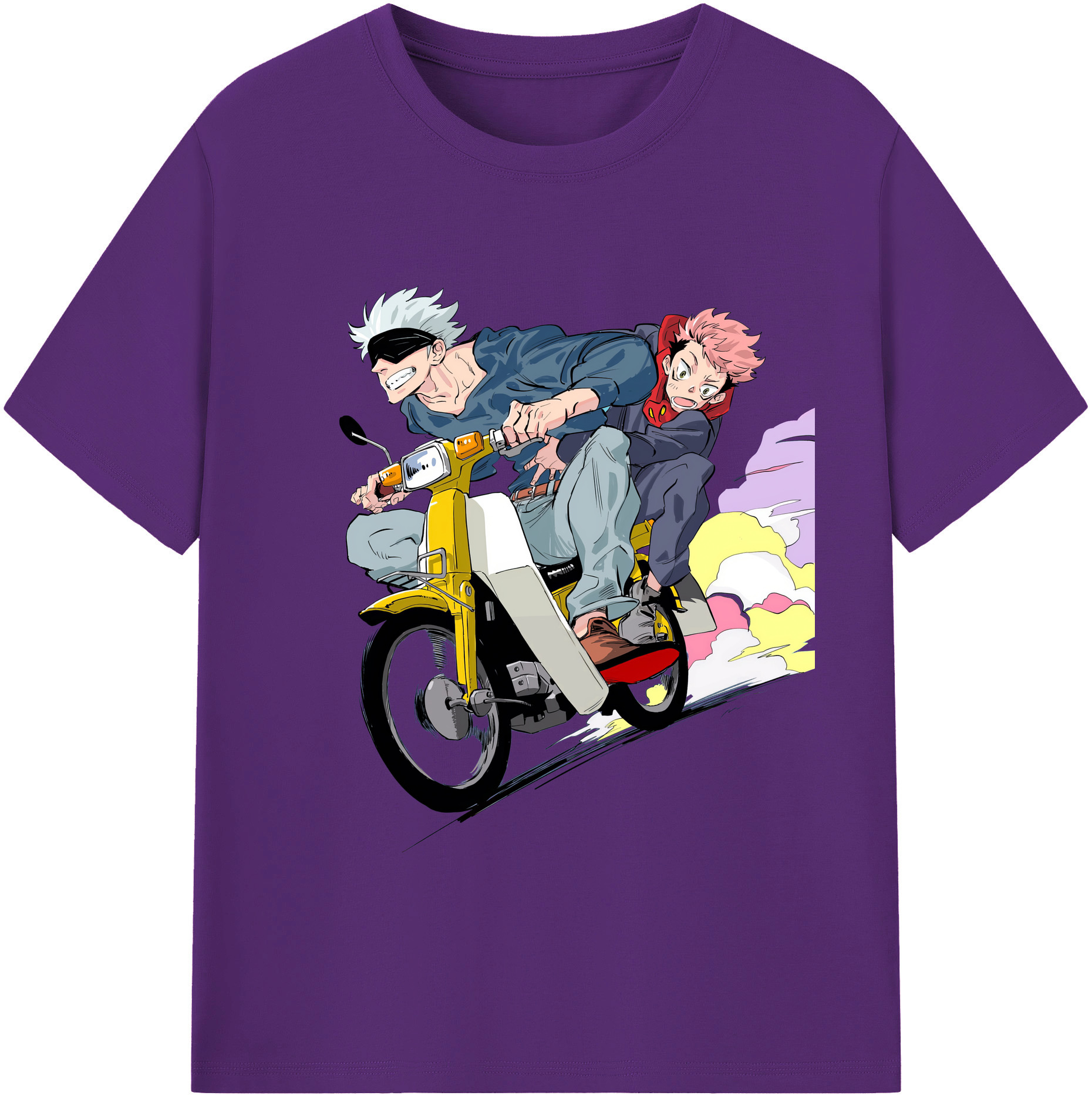 （画像用） 呪術廻戦 Jujutsu Kaisen 綿100％半袖Tシャツ（フロントプリント）
