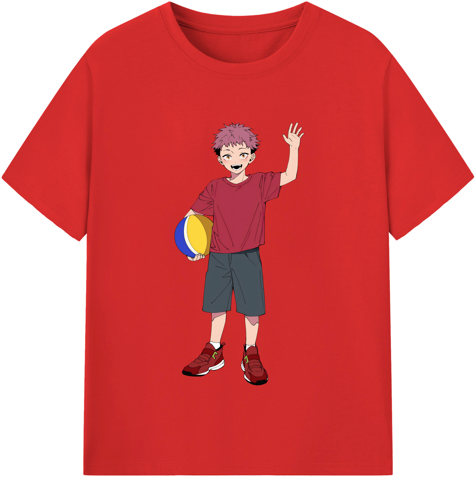 （画像用） 呪術廻戦 Jujutsu Kaisen 綿100％半袖Tシャツ（フロントプリント）