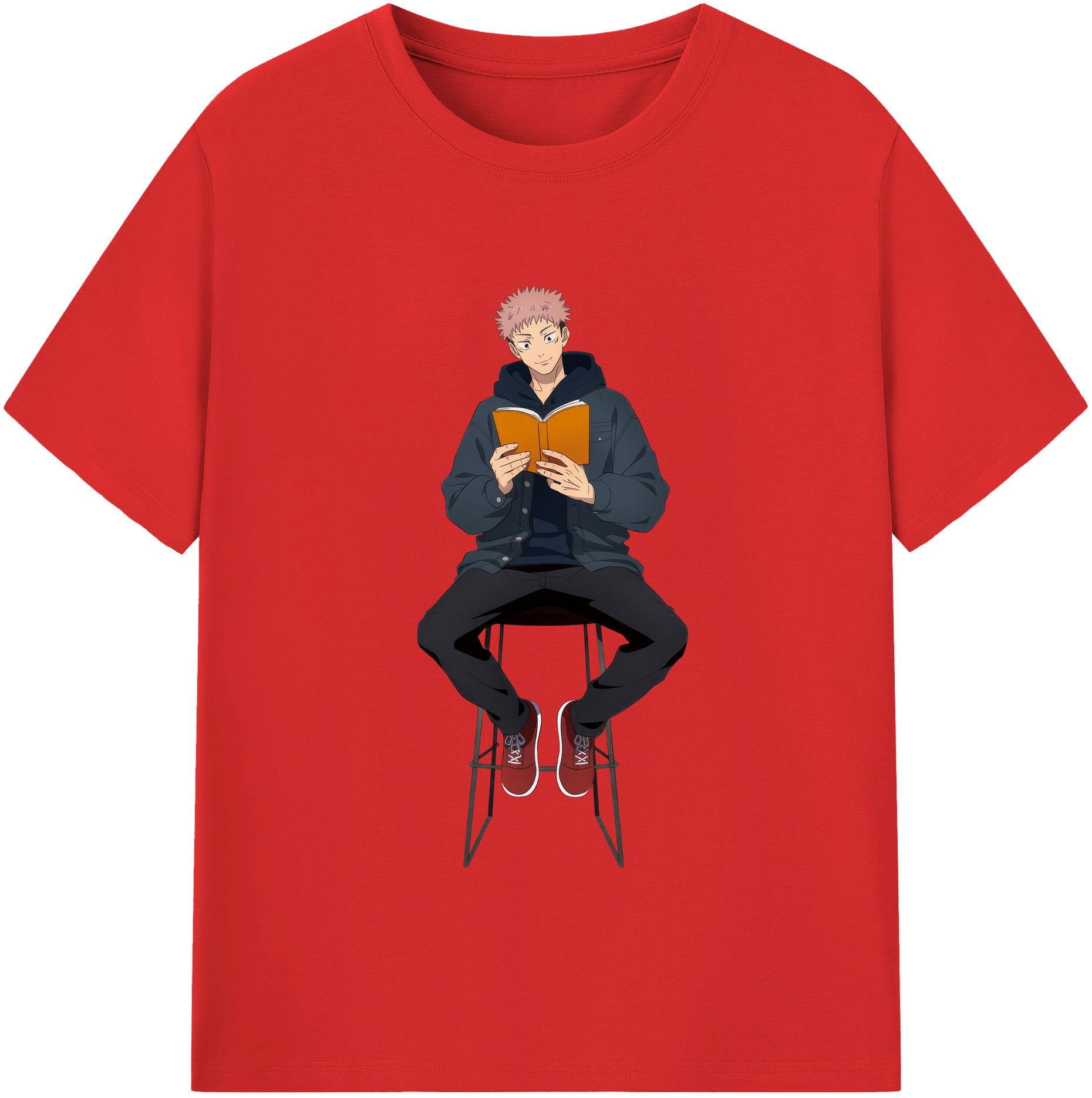 （画像用） 呪術廻戦 Jujutsu Kaisen 綿100％半袖Tシャツ（フロントプリント）