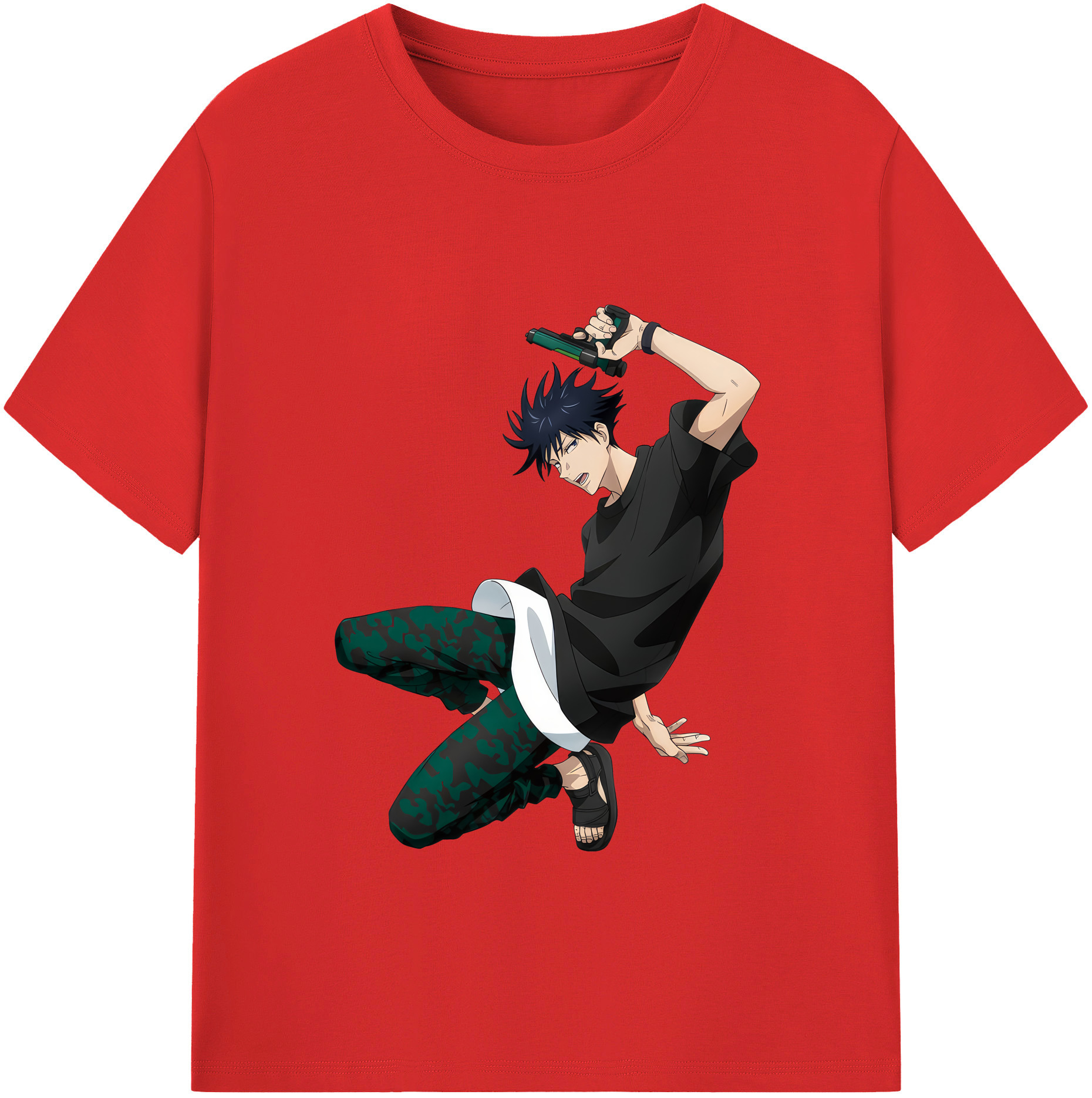 （画像用） 呪術廻戦 Jujutsu Kaisen 綿100％半袖Tシャツ（フロントプリント）