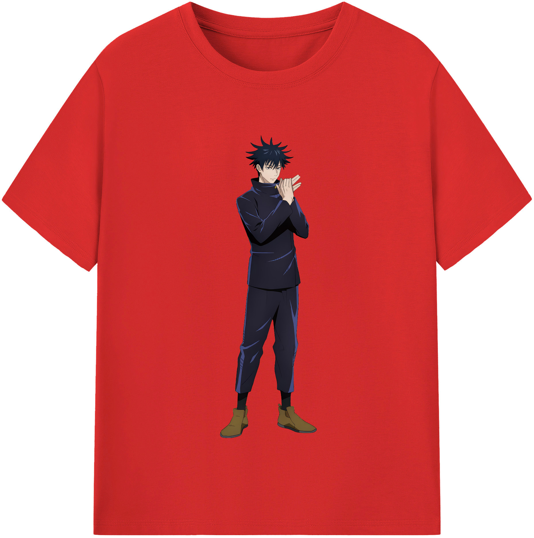 （画像用） 呪術廻戦 Jujutsu Kaisen 綿100％半袖Tシャツ（フロントプリント）