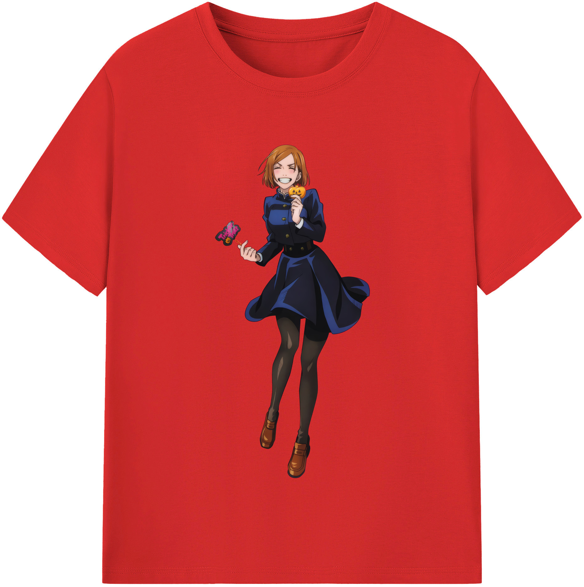 （画像用） 呪術廻戦 Jujutsu Kaisen 綿100％半袖Tシャツ（フロントプリント）