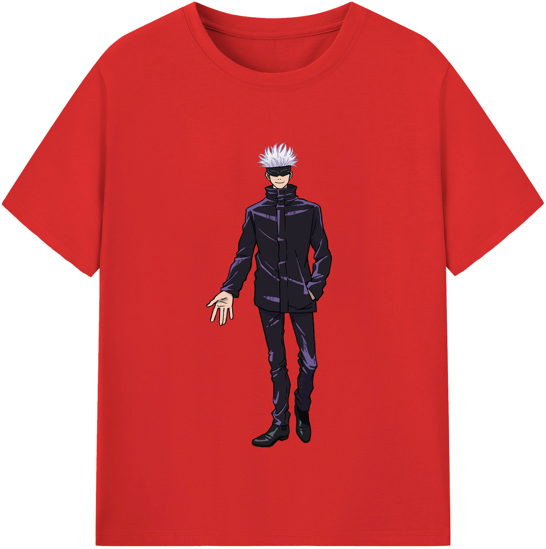 （画像用） 呪術廻戦 Jujutsu Kaisen 綿100％半袖Tシャツ（フロントプリント）