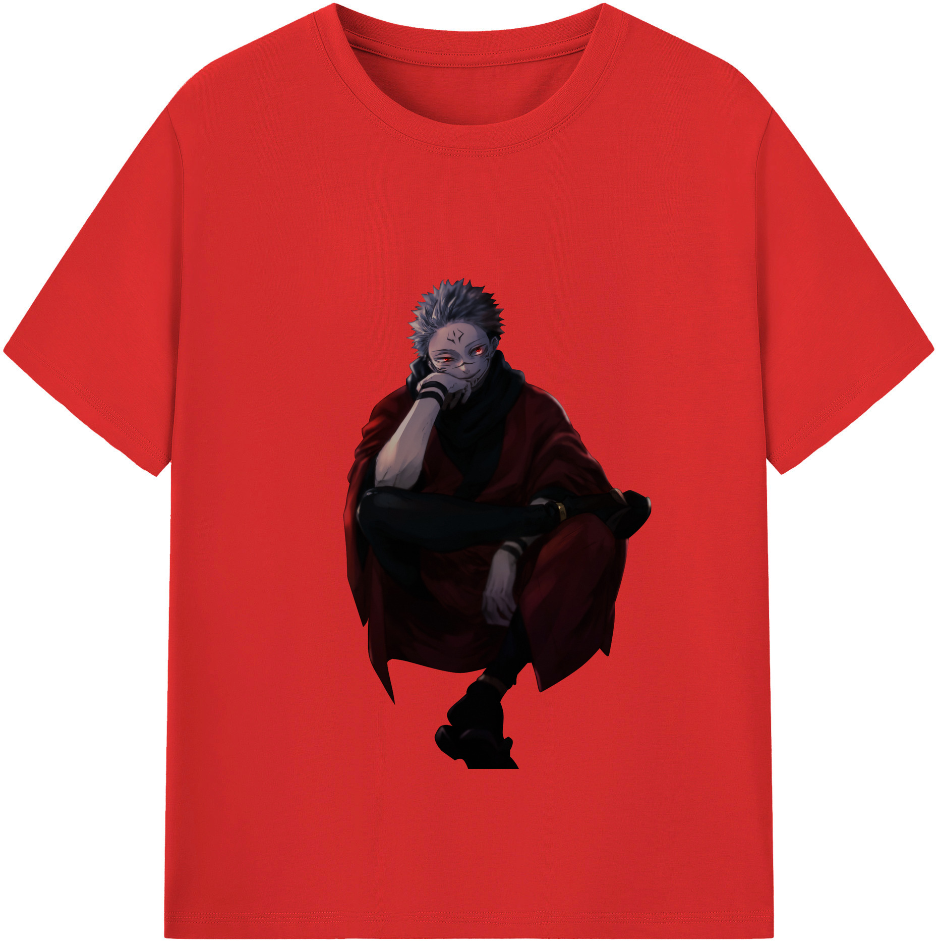 （画像用） 呪術廻戦 Jujutsu Kaisen 綿100％半袖Tシャツ（フロントプリント）