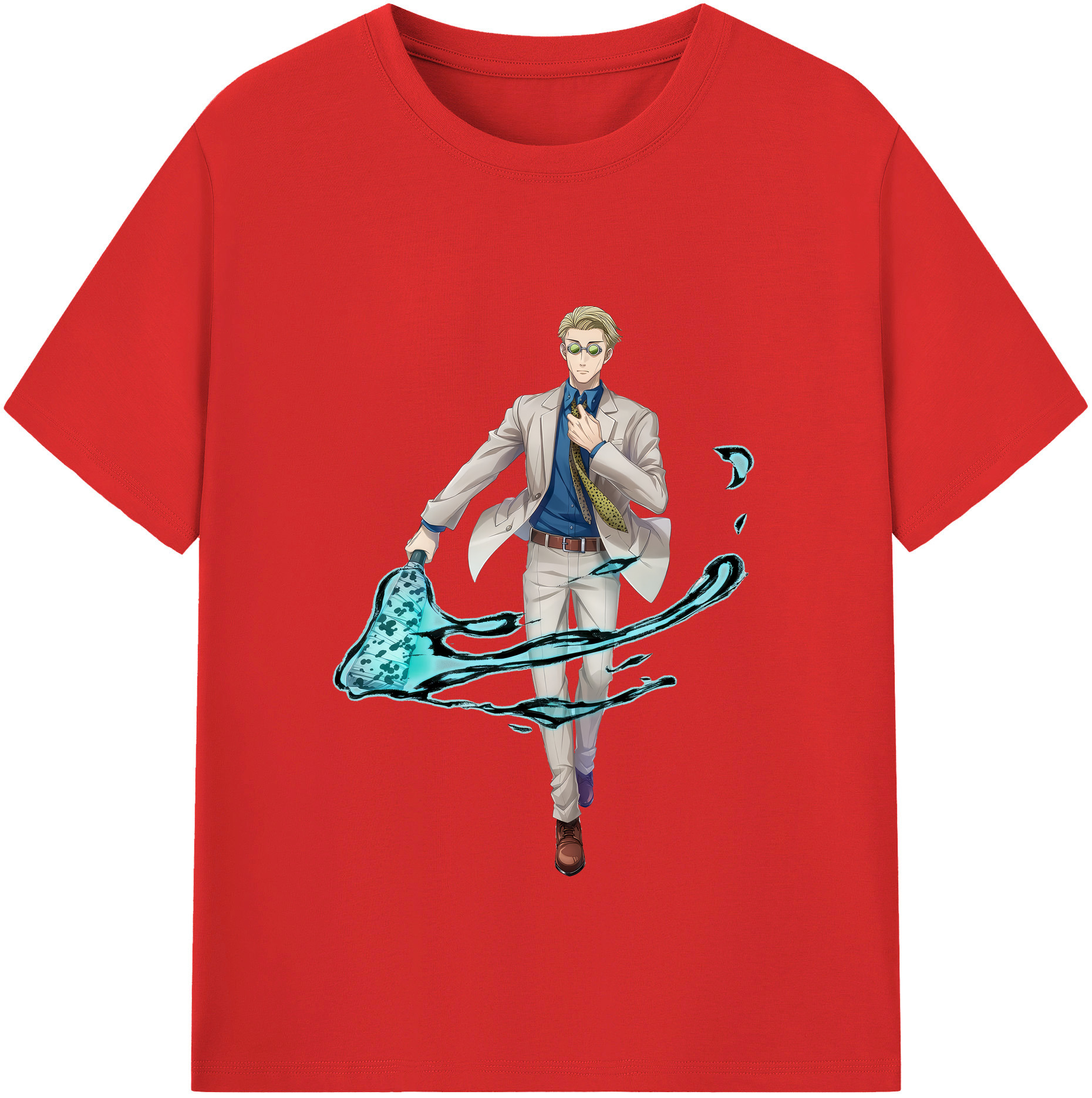 （画像用） 呪術廻戦 Jujutsu Kaisen 綿100％半袖Tシャツ（フロントプリント）