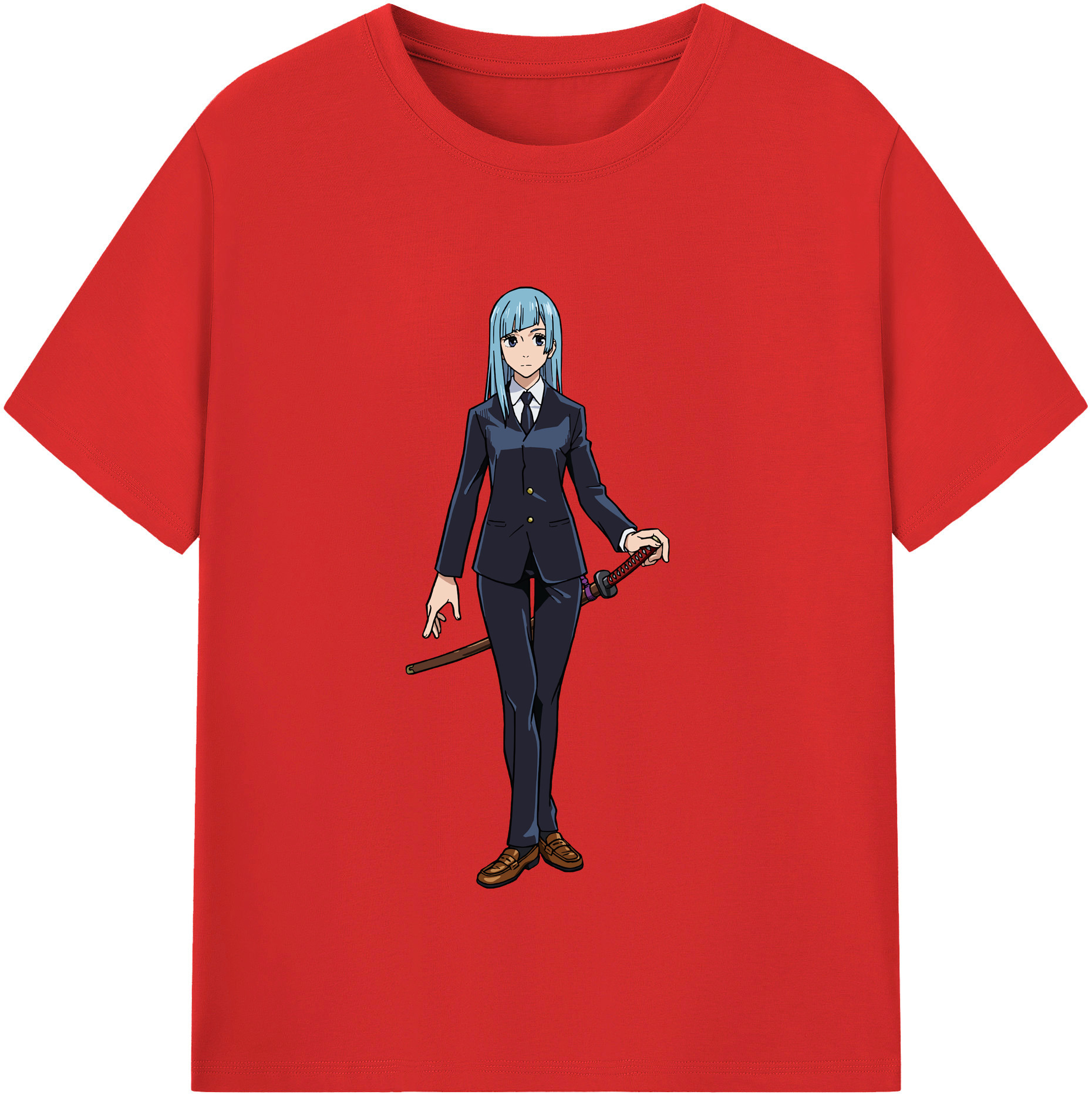 （画像用） 呪術廻戦 Jujutsu Kaisen 綿100％半袖Tシャツ（フロントプリント）