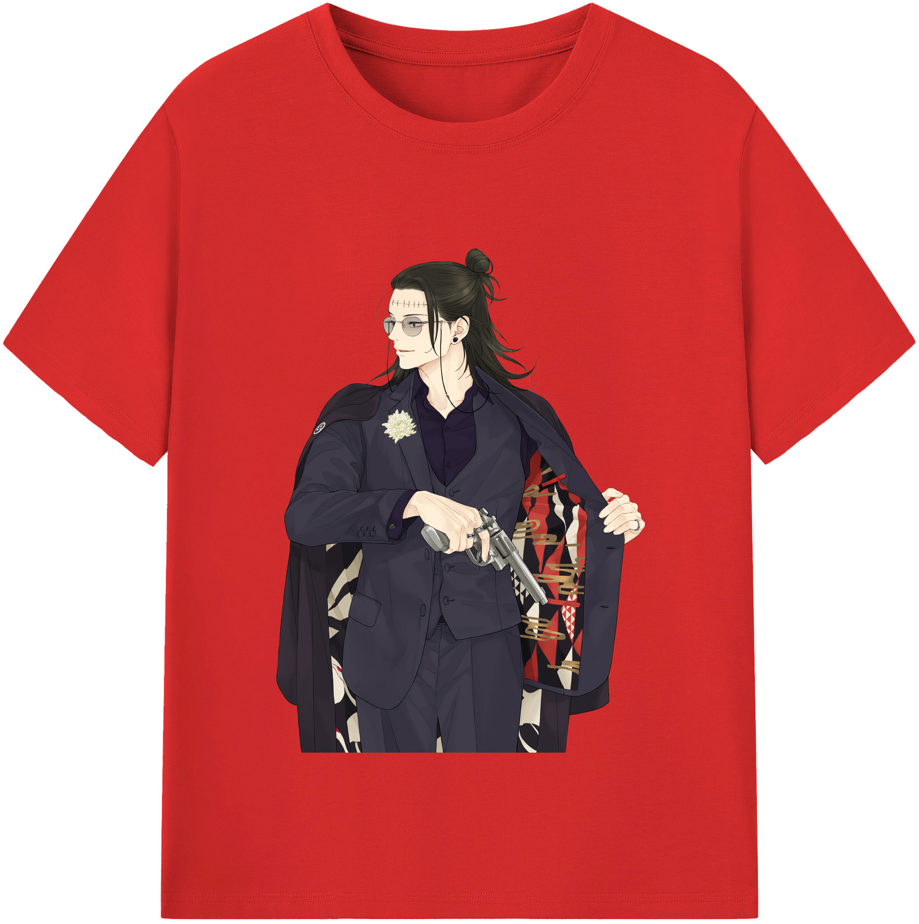 （画像用） 呪術廻戦 Jujutsu Kaisen 綿100％半袖Tシャツ（フロントプリント）