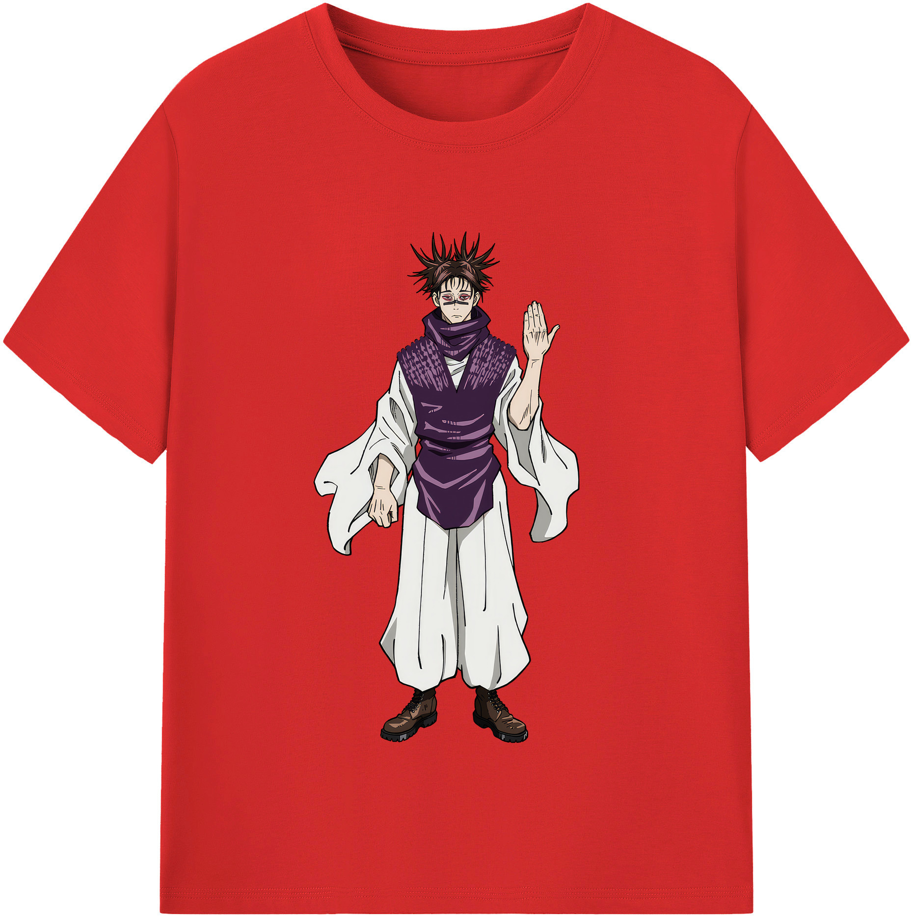 （画像用） 呪術廻戦 Jujutsu Kaisen 綿100％半袖Tシャツ（フロントプリント）