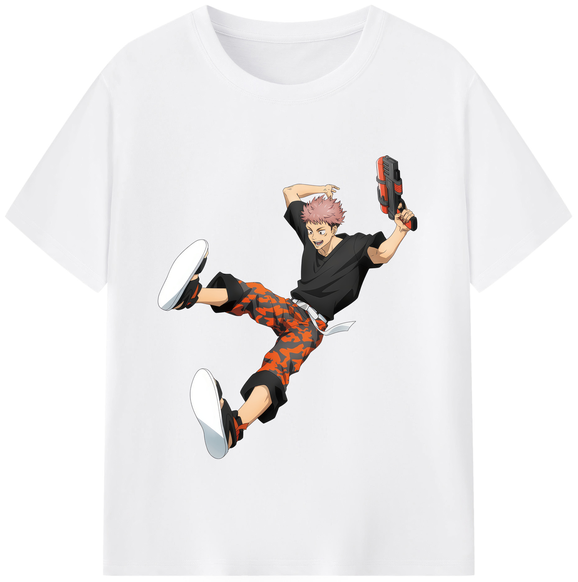 （画像用） 呪術廻戦 Jujutsu Kaisen 綿100％半袖Tシャツ（フロントプリント）