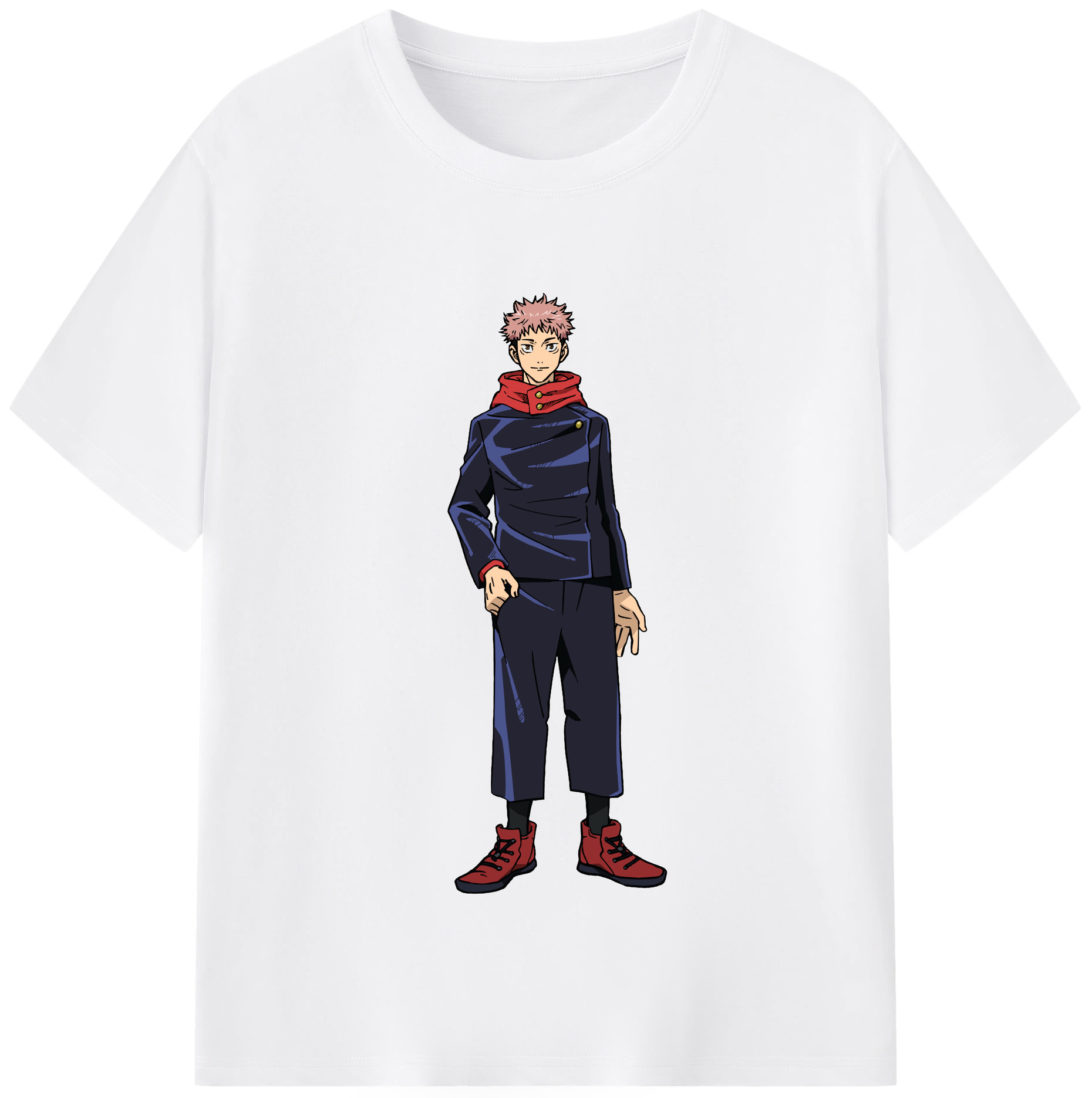 （画像用） 呪術廻戦 Jujutsu Kaisen 綿100％半袖Tシャツ（フロントプリント）