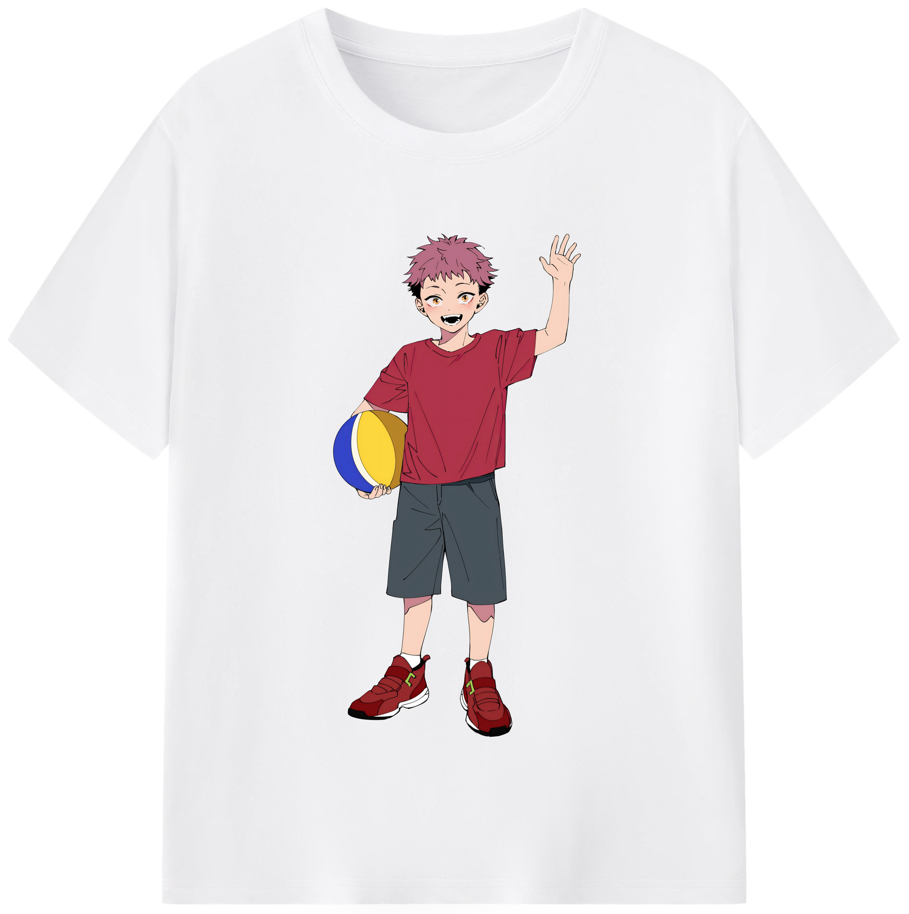 （画像用） 呪術廻戦 Jujutsu Kaisen 綿100％半袖Tシャツ（フロントプリント）