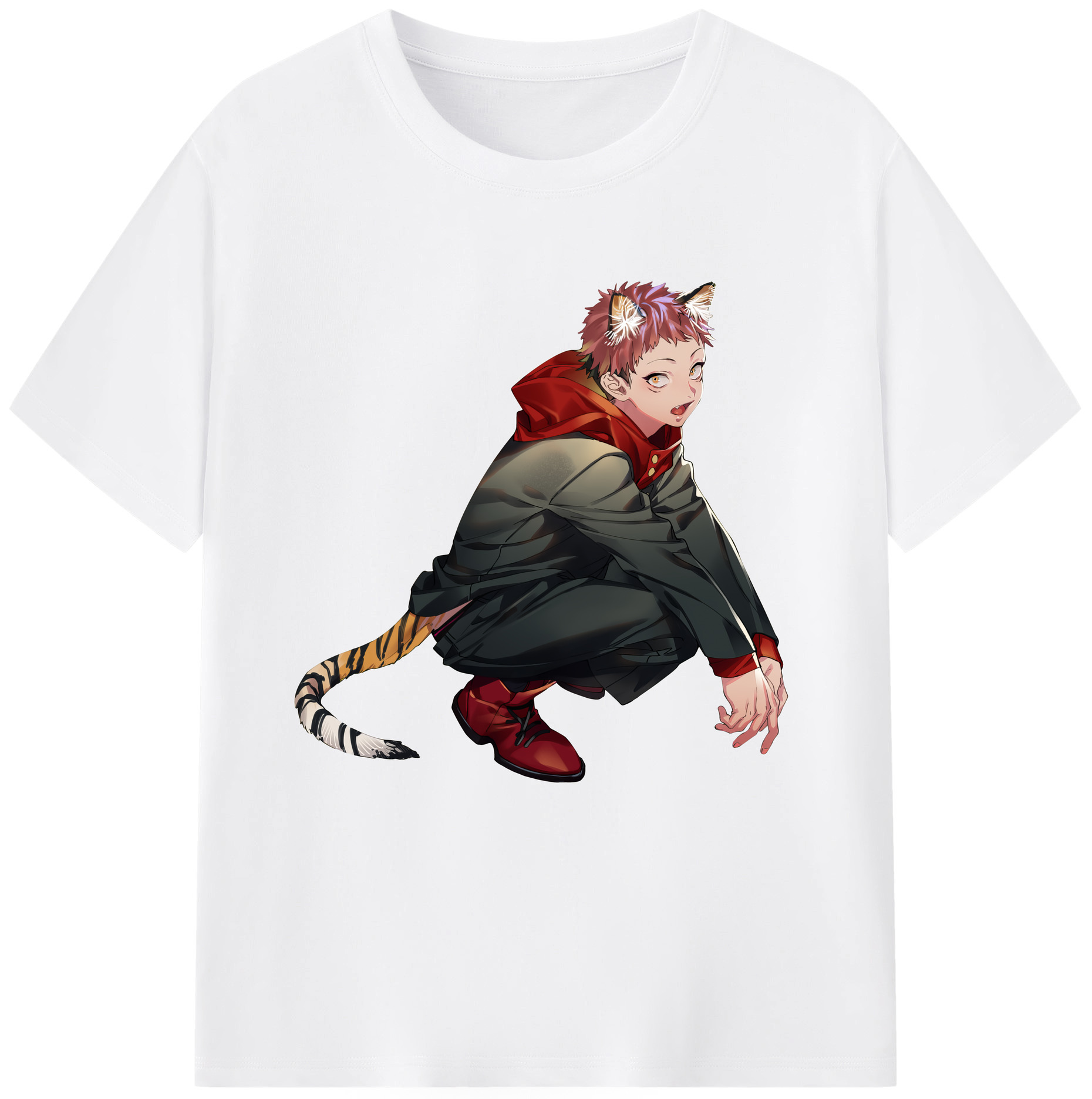 （画像用） 呪術廻戦 Jujutsu Kaisen 綿100％半袖Tシャツ（フロントプリント）