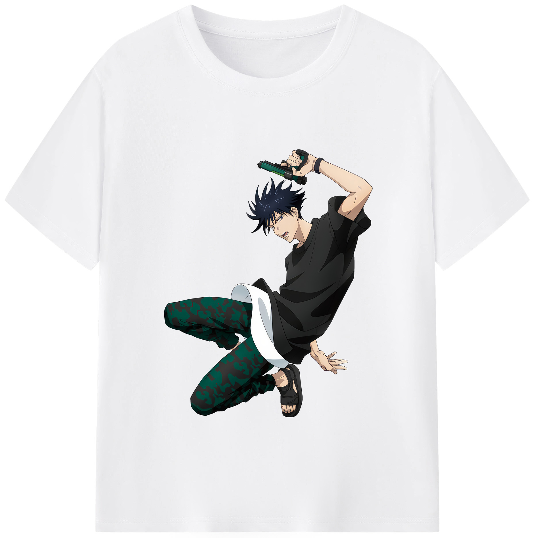 （画像用） 呪術廻戦 Jujutsu Kaisen 綿100％半袖Tシャツ（フロントプリント）