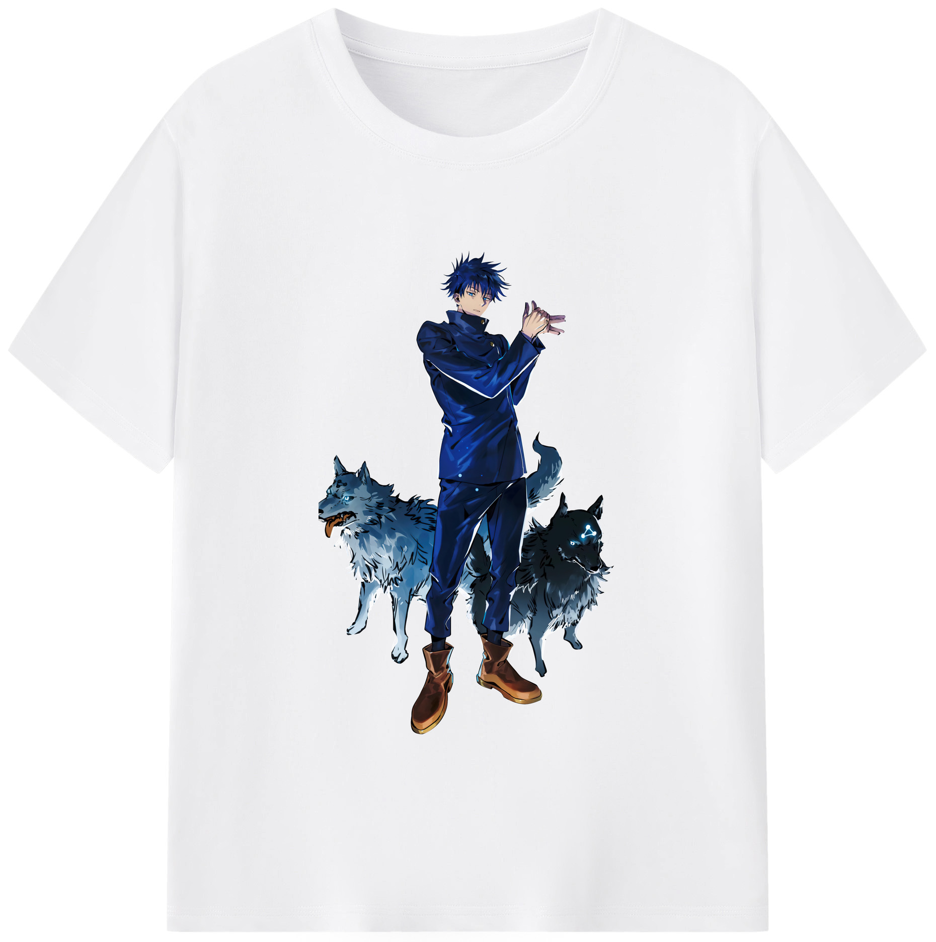 （画像用） 呪術廻戦 Jujutsu Kaisen 綿100％半袖Tシャツ（フロントプリント）