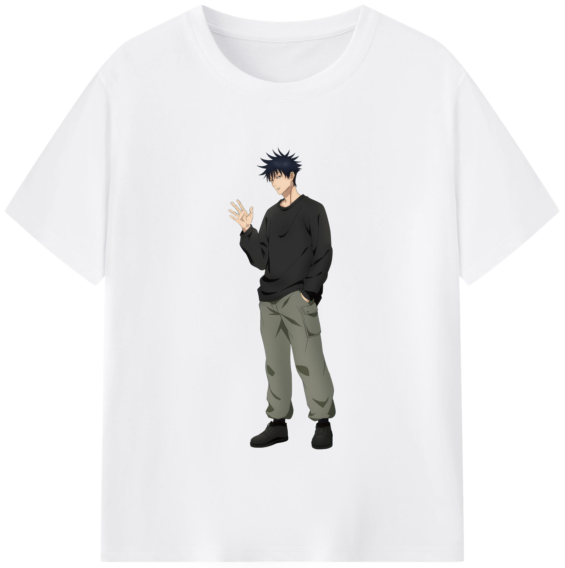 （画像用） 呪術廻戦 Jujutsu Kaisen 綿100％半袖Tシャツ（フロントプリント）