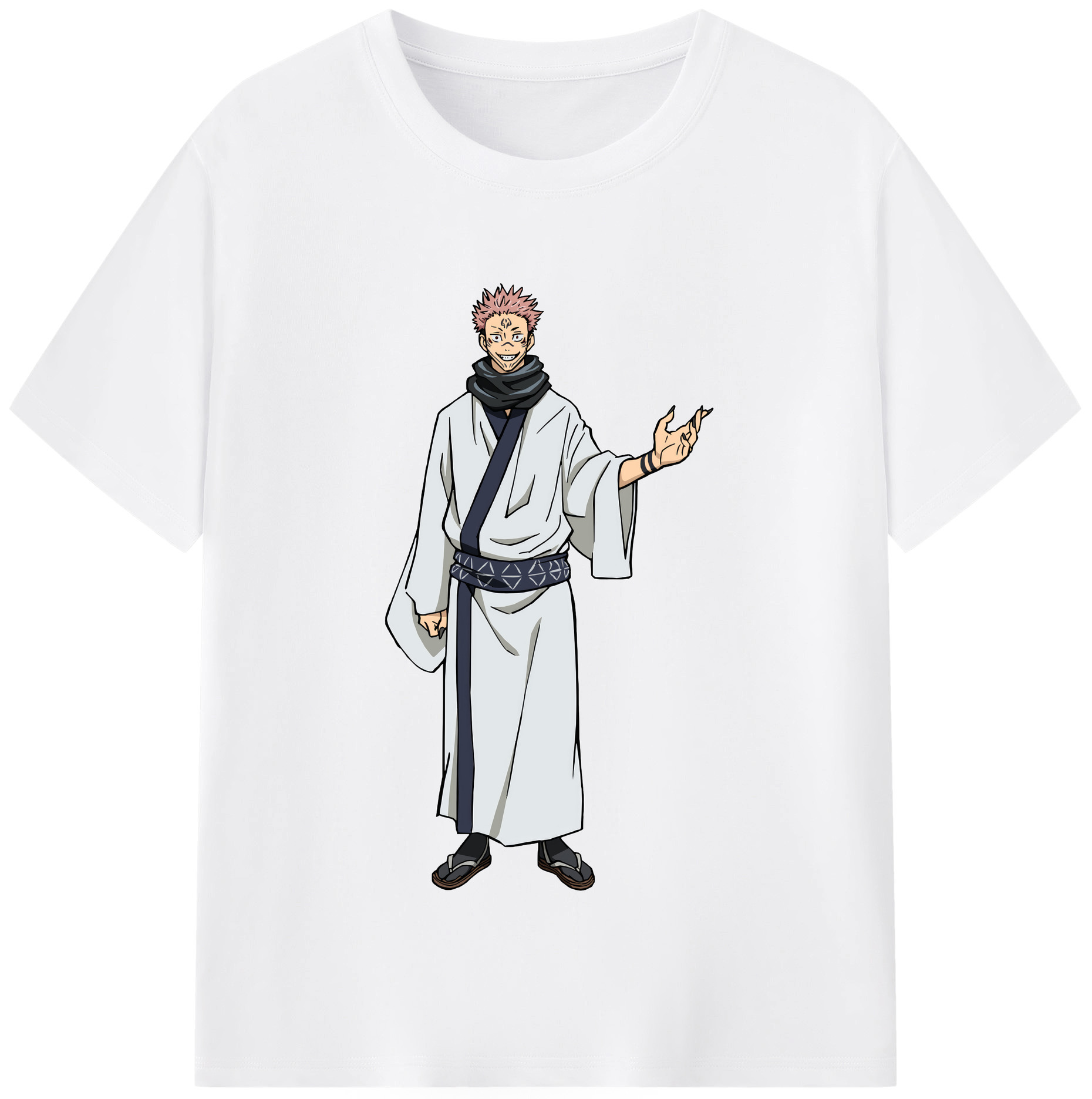 （画像用） 呪術廻戦 Jujutsu Kaisen 綿100％半袖Tシャツ（フロントプリント）