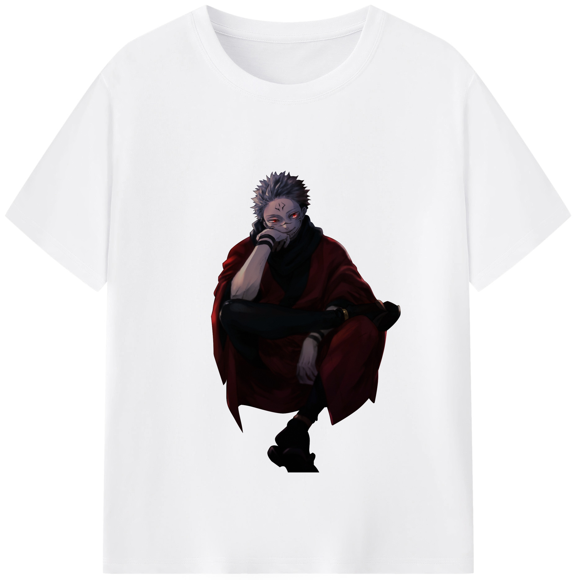 （画像用） 呪術廻戦 Jujutsu Kaisen 綿100％半袖Tシャツ（フロントプリント）