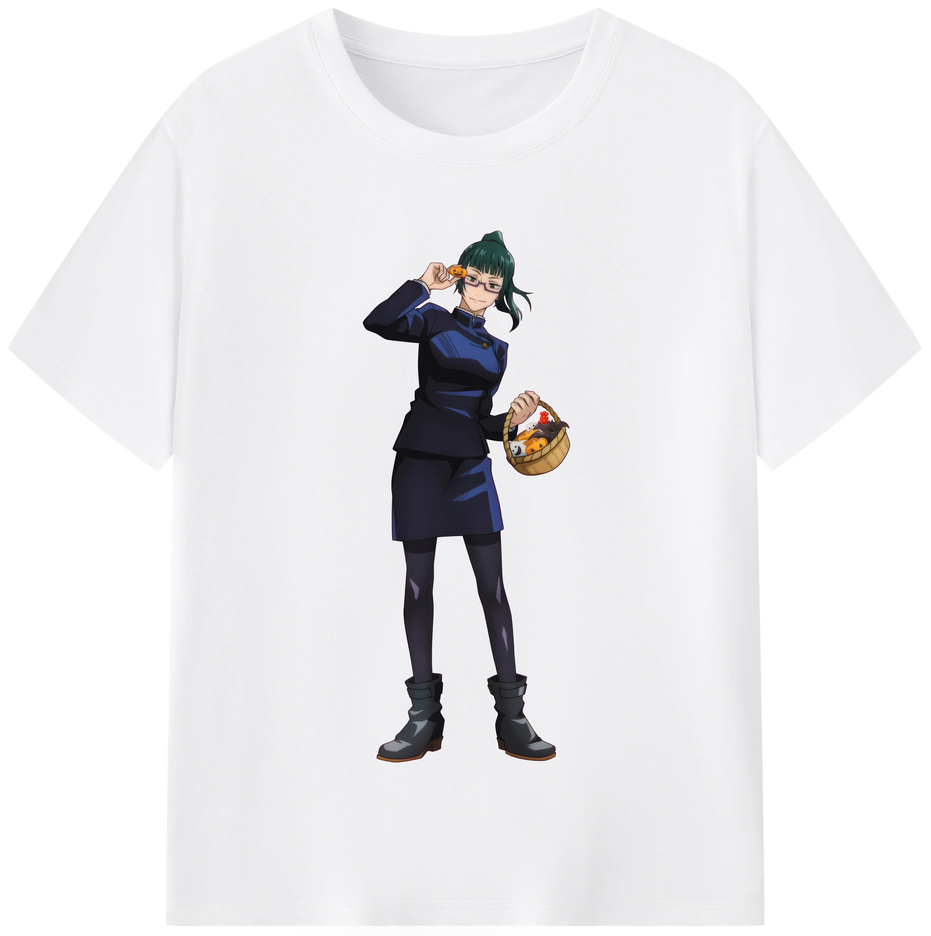（画像用） 呪術廻戦 Jujutsu Kaisen 綿100％半袖Tシャツ（フロントプリント）