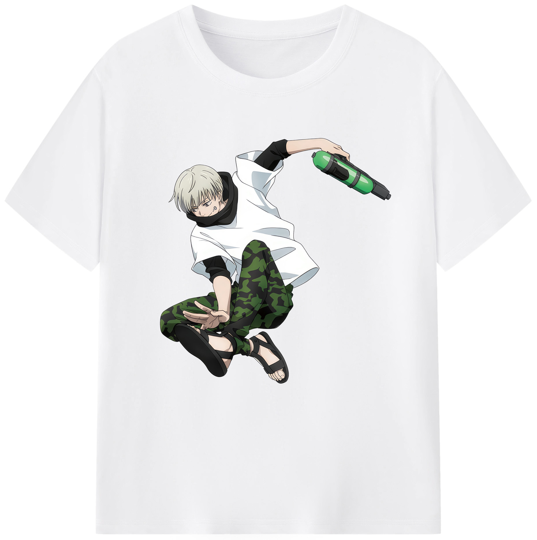 （画像用） 呪術廻戦 Jujutsu Kaisen 綿100％半袖Tシャツ（フロントプリント）