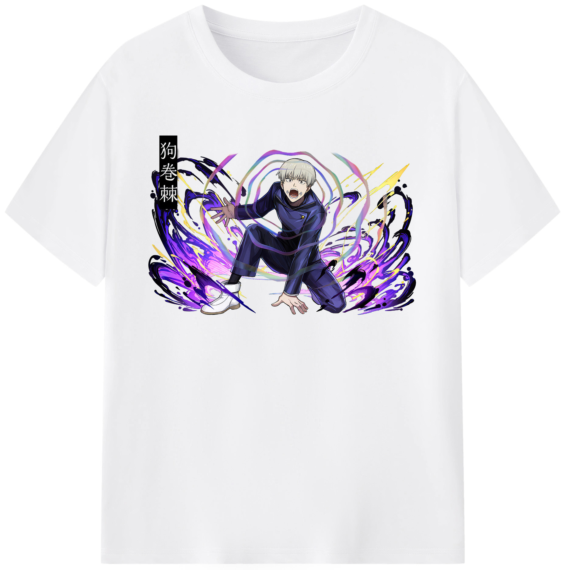 （画像用） 呪術廻戦 Jujutsu Kaisen 綿100％半袖Tシャツ（フロントプリント）