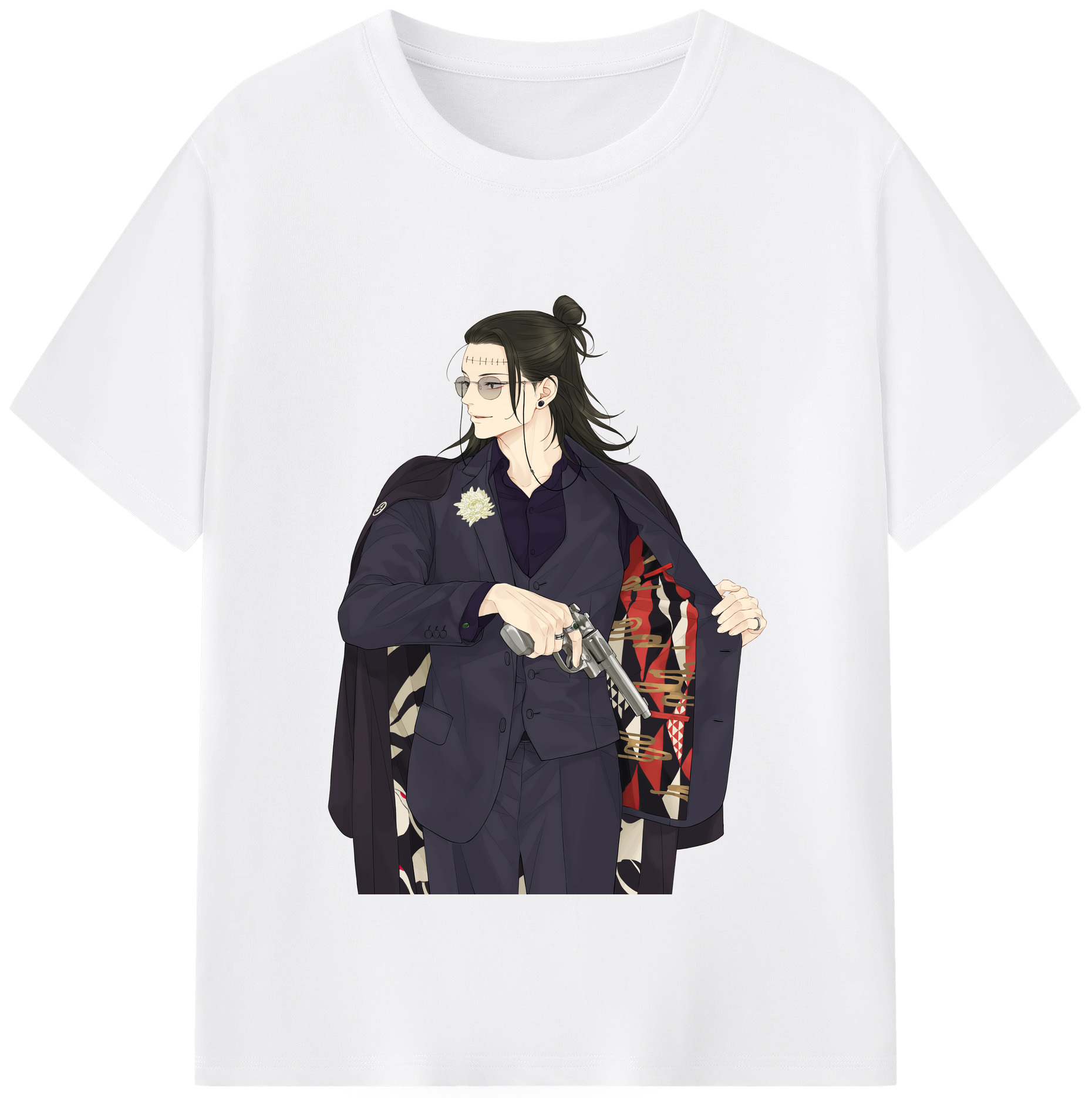 （画像用） 呪術廻戦 Jujutsu Kaisen 綿100％半袖Tシャツ（フロントプリント）