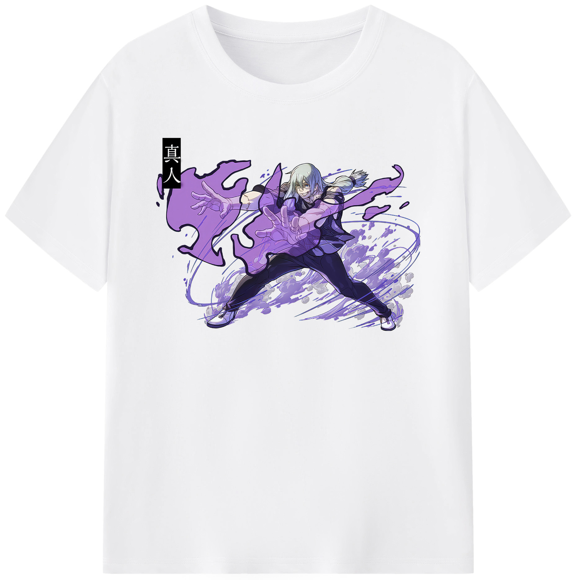 （画像用） 呪術廻戦 Jujutsu Kaisen 綿100％半袖Tシャツ（フロントプリント）
