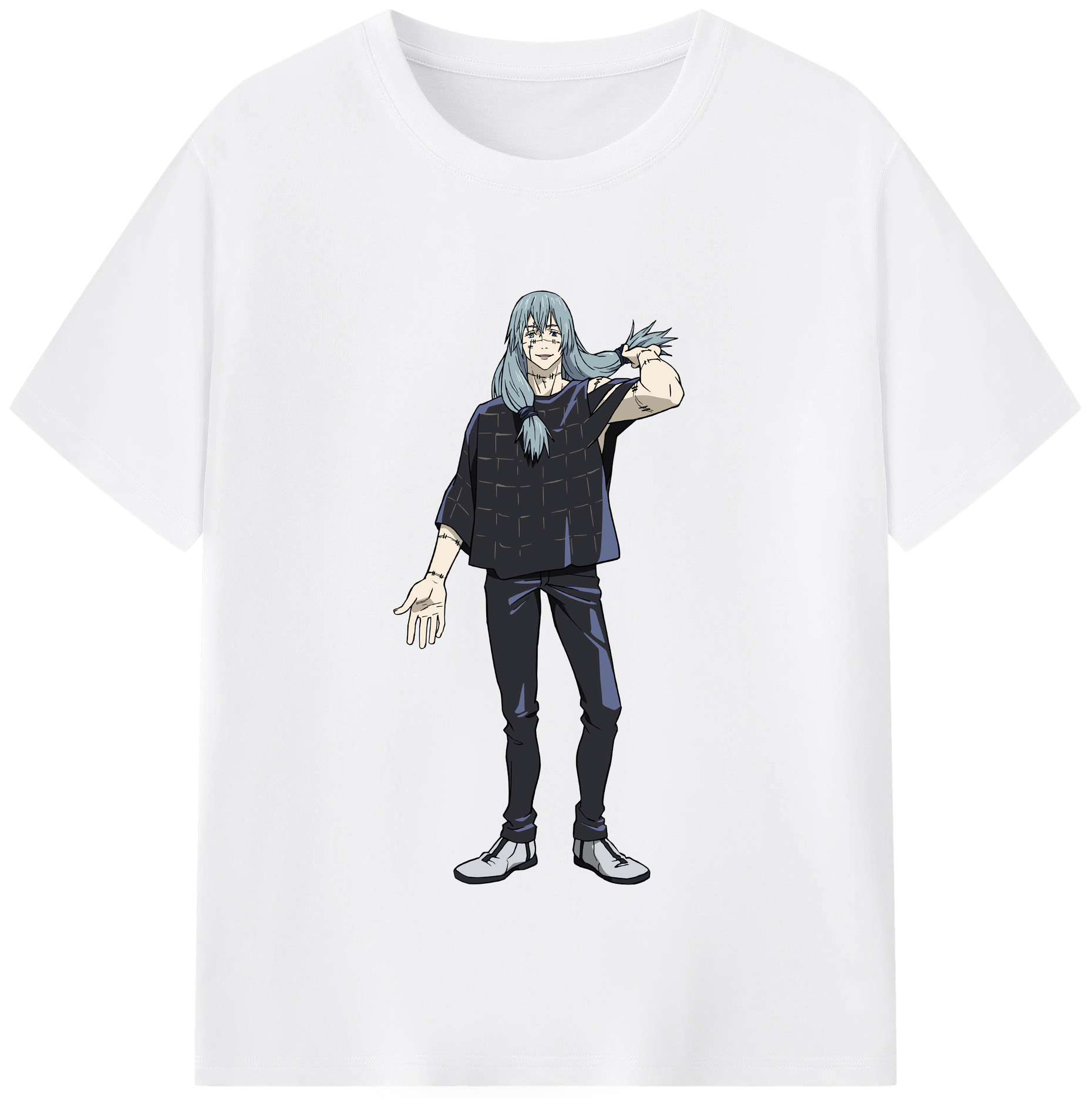 （画像用） 呪術廻戦 Jujutsu Kaisen 綿100％半袖Tシャツ（フロントプリント）
