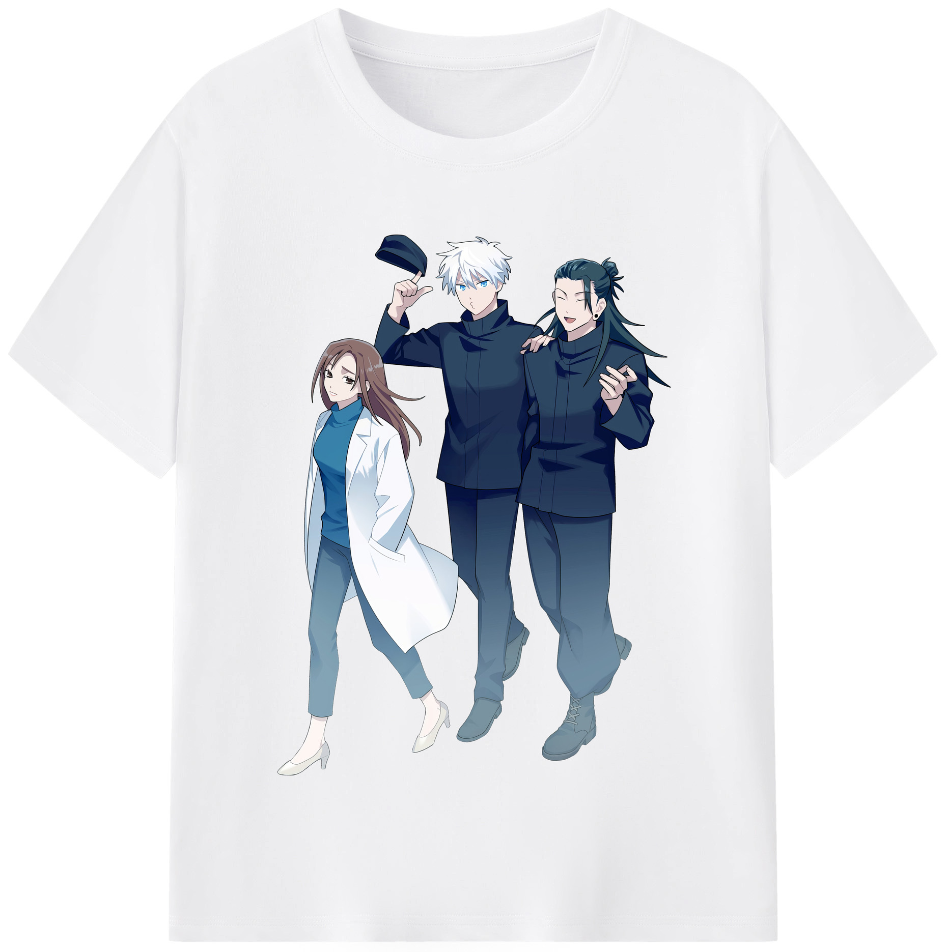 （画像用） 呪術廻戦 Jujutsu Kaisen 綿100％半袖Tシャツ（フロントプリント）