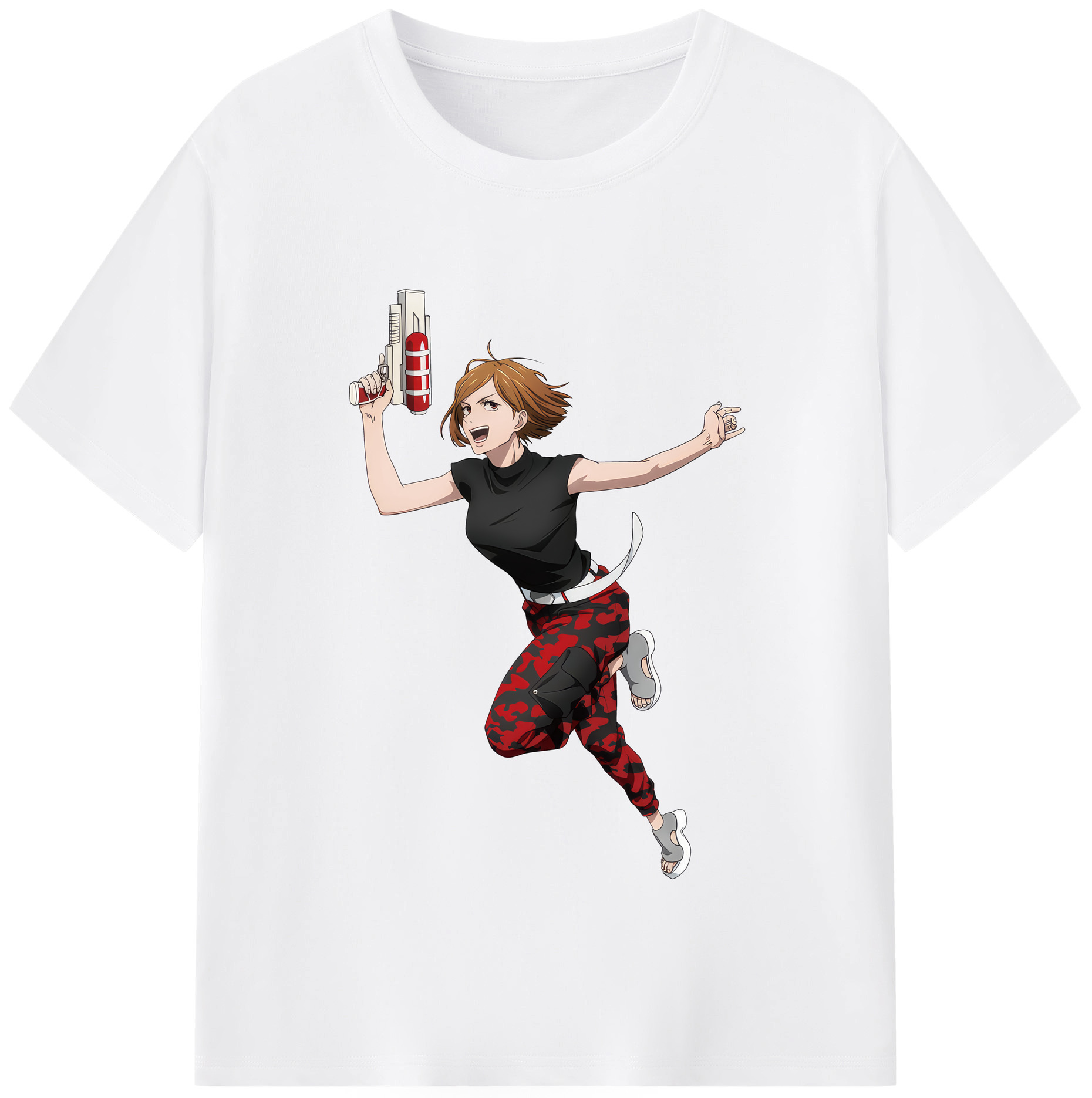 （画像用） 呪術廻戦 Jujutsu Kaisen 綿100％半袖Tシャツ（フロントプリント）